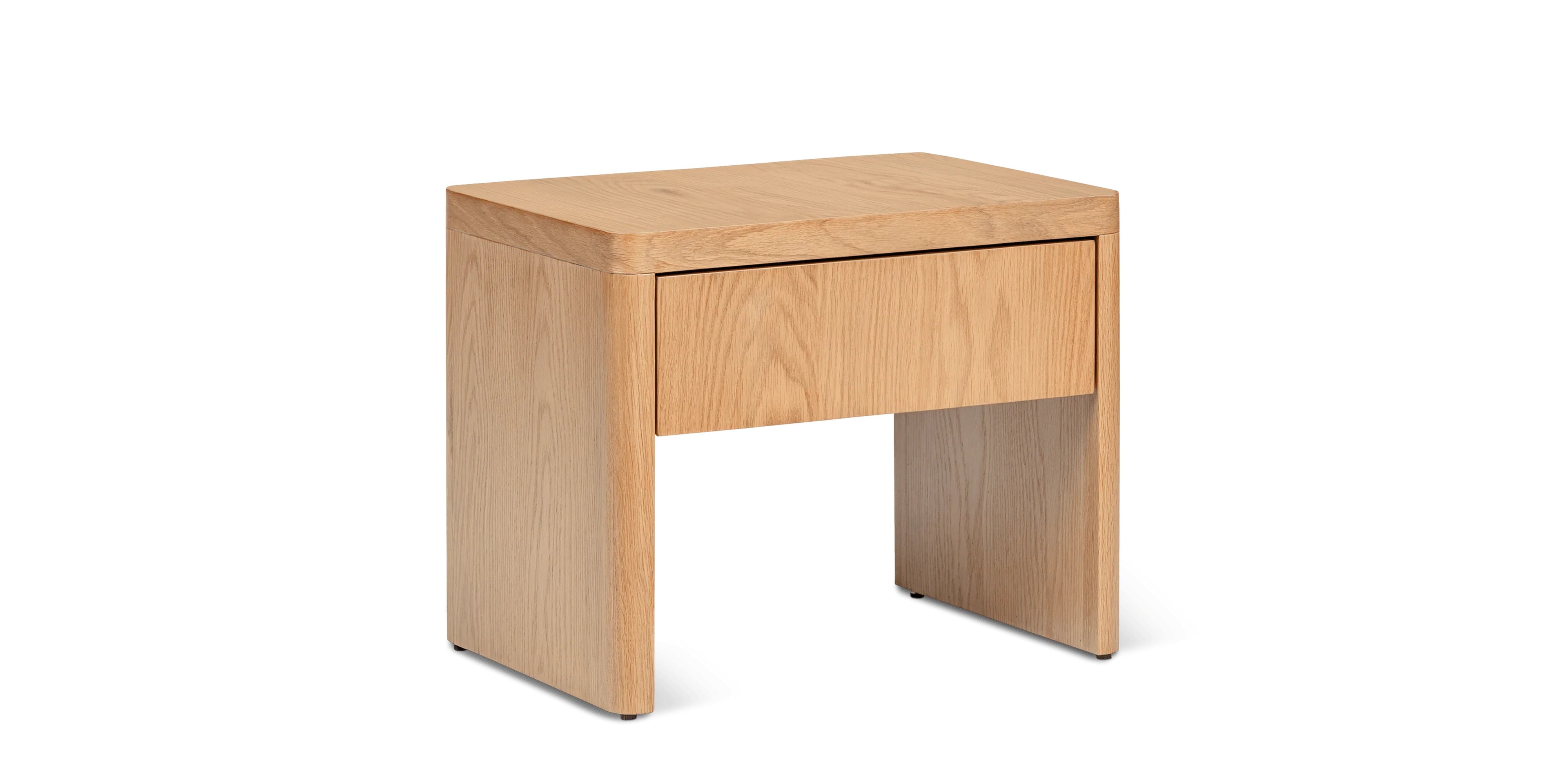Form Nightstand, White Oak