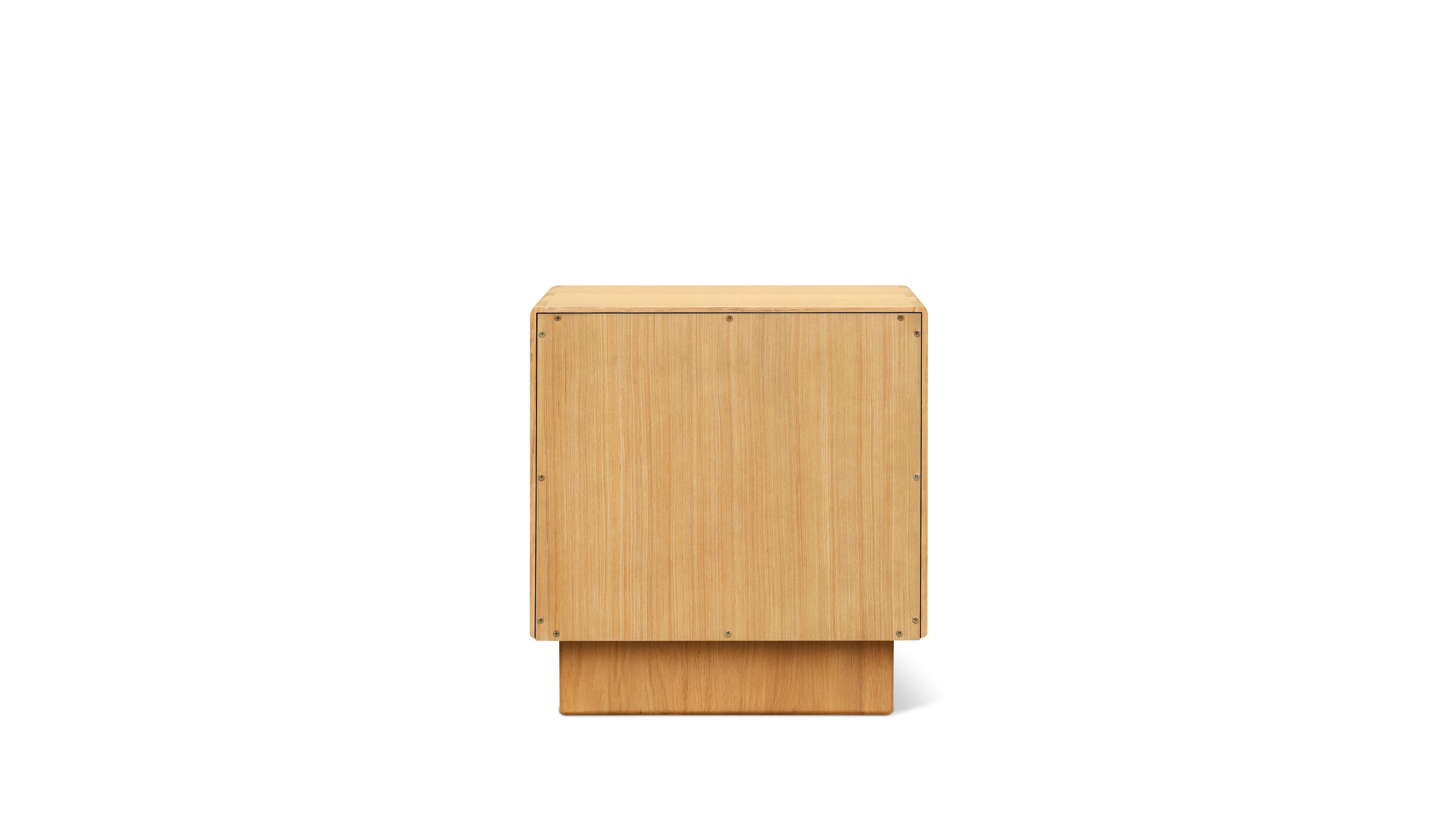 Square Up Nightstand, Oak