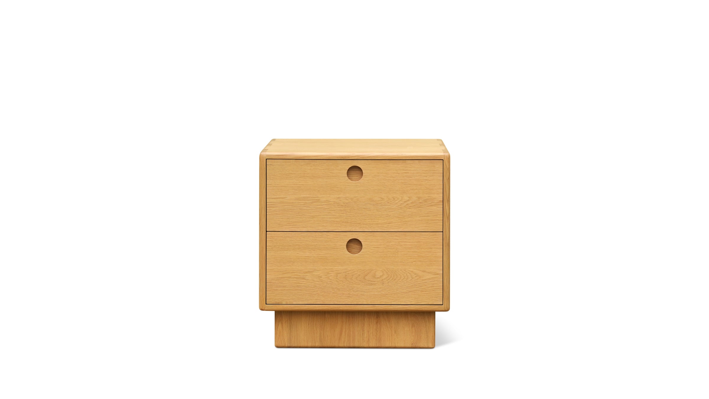 Square Up Nightstand, Oak