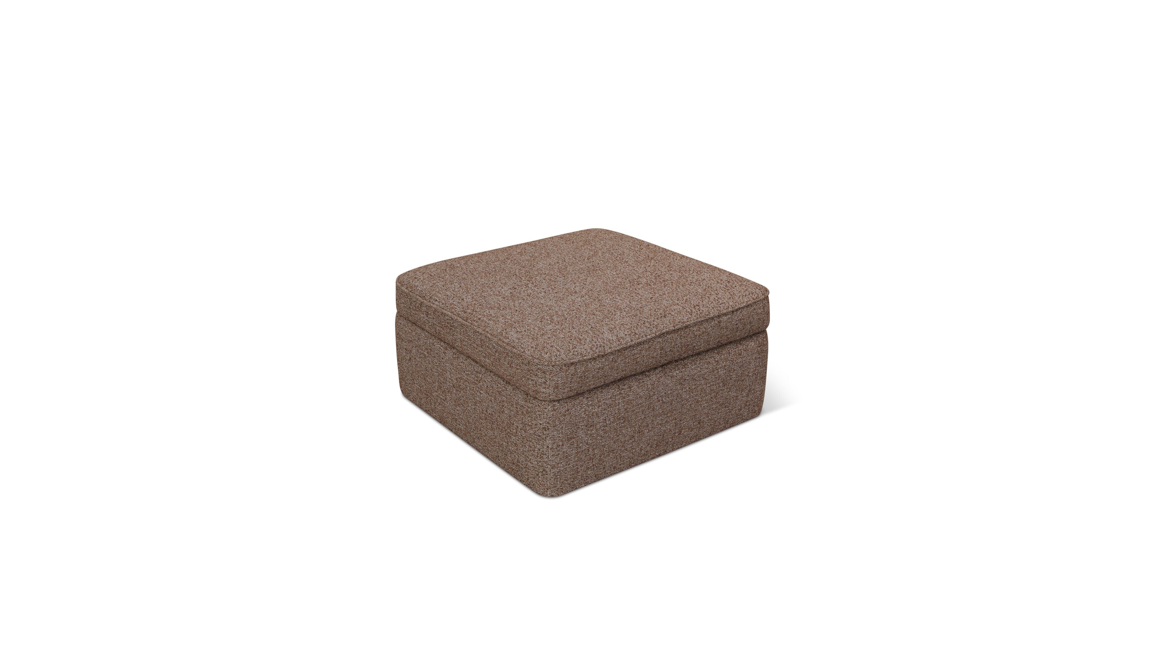 Pod Storage Ottoman, Large, Teddy