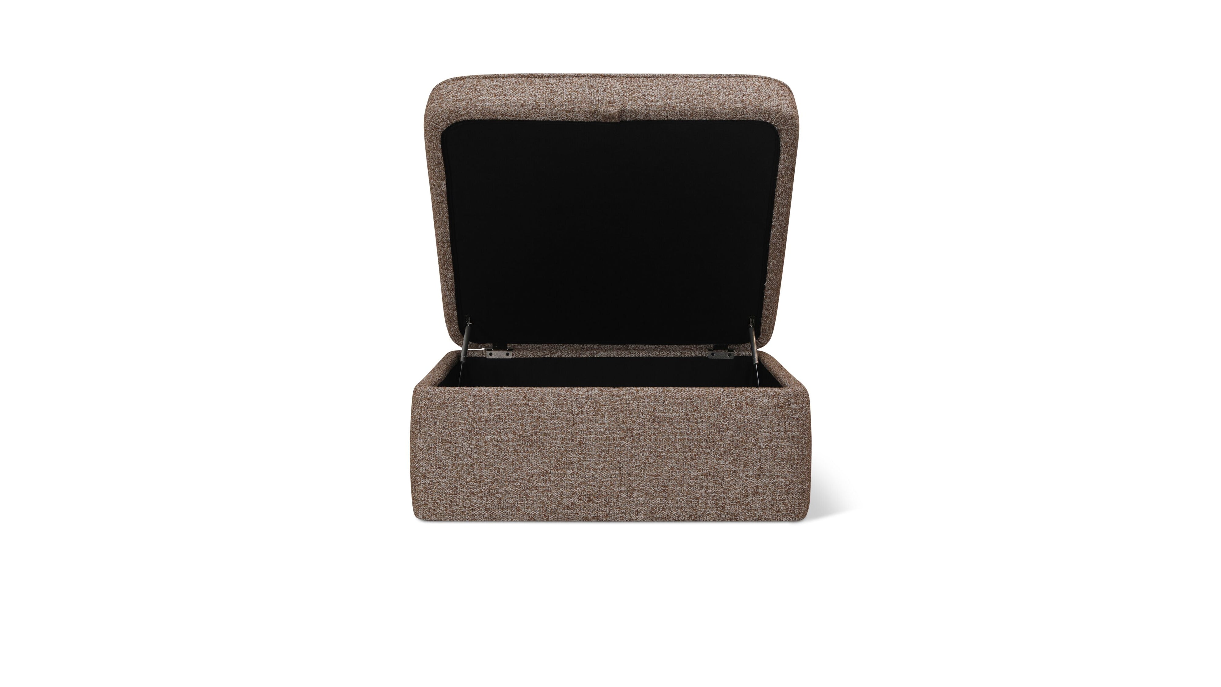 Pod Storage Ottoman, Large, Teddy