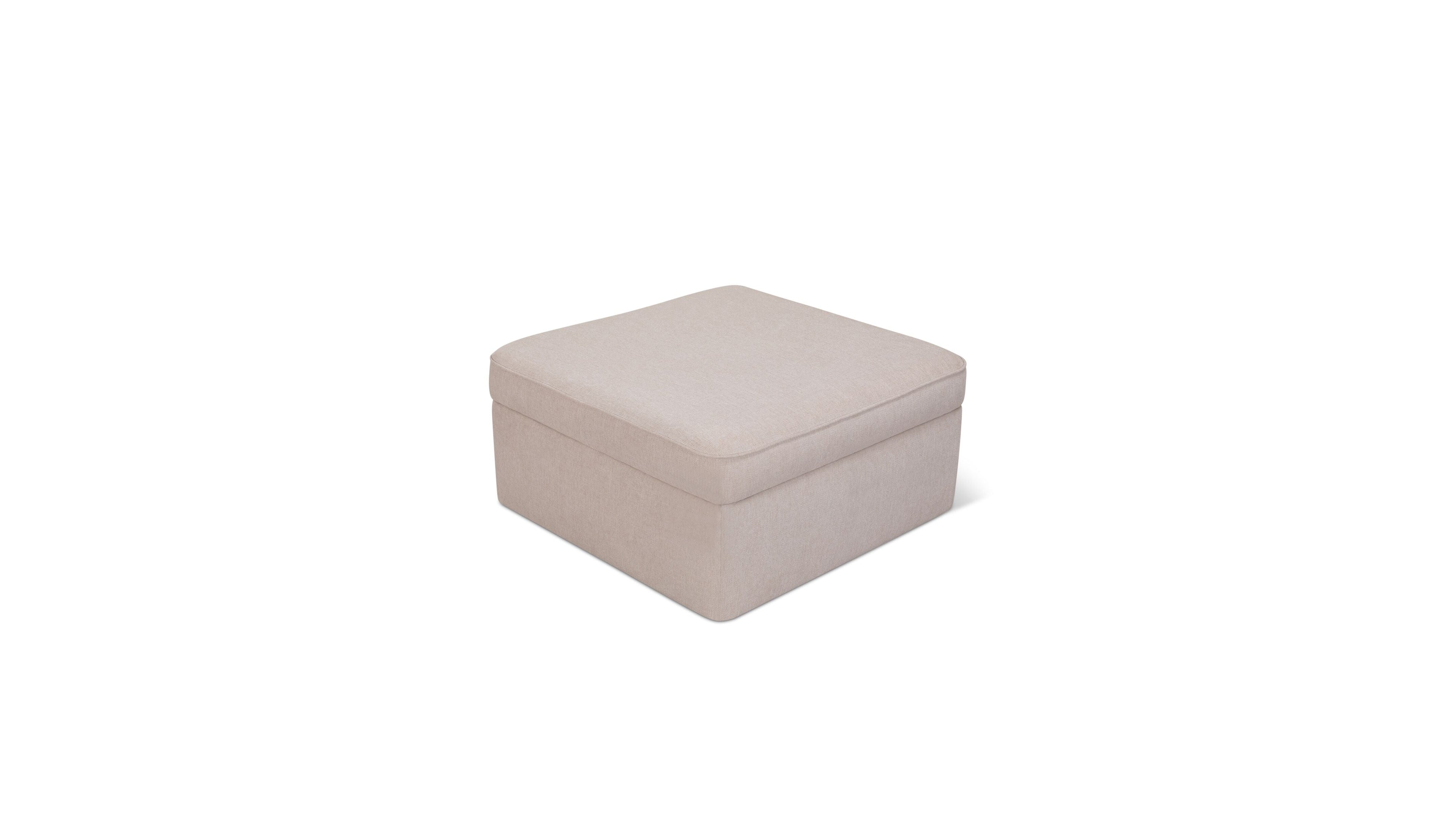 Pod Storage Ottoman, Large, Latte