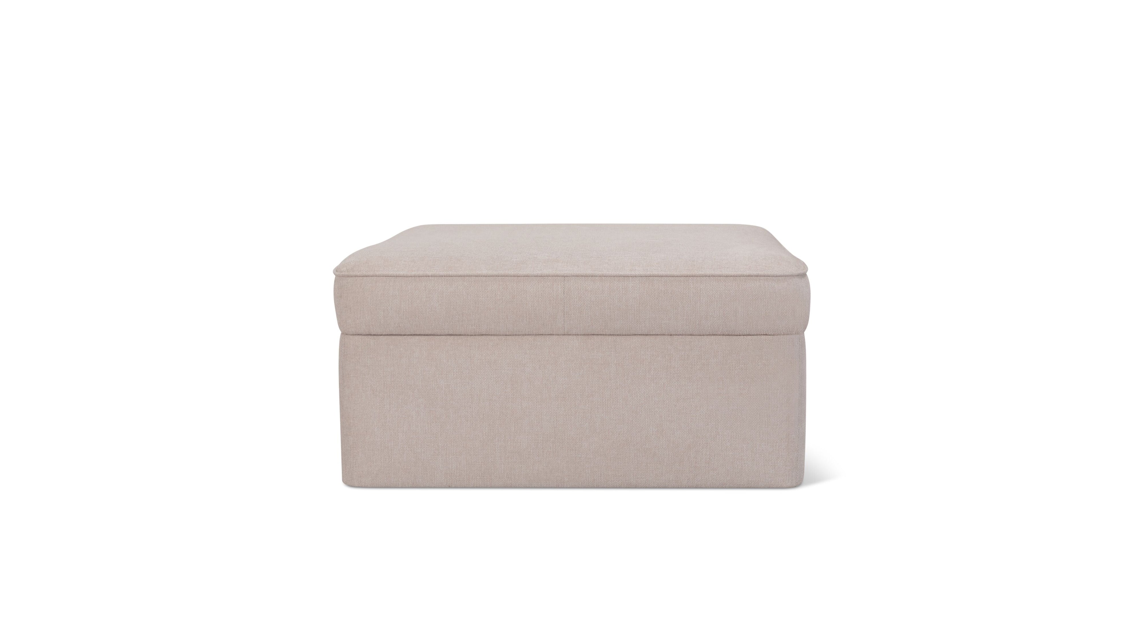 Pod Storage Ottoman, Large, Latte