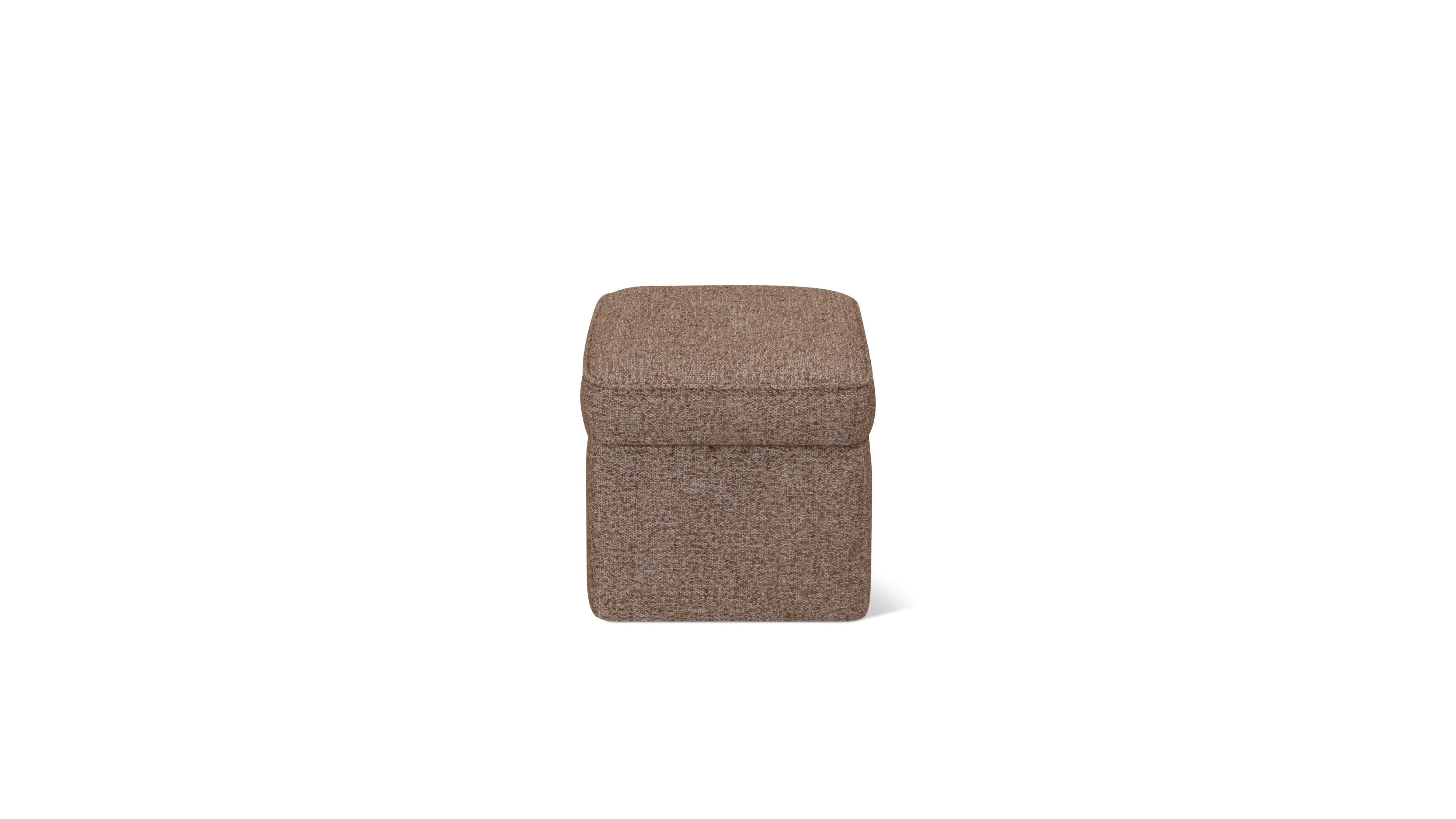 Pod Storage Ottoman, Small, Teddy