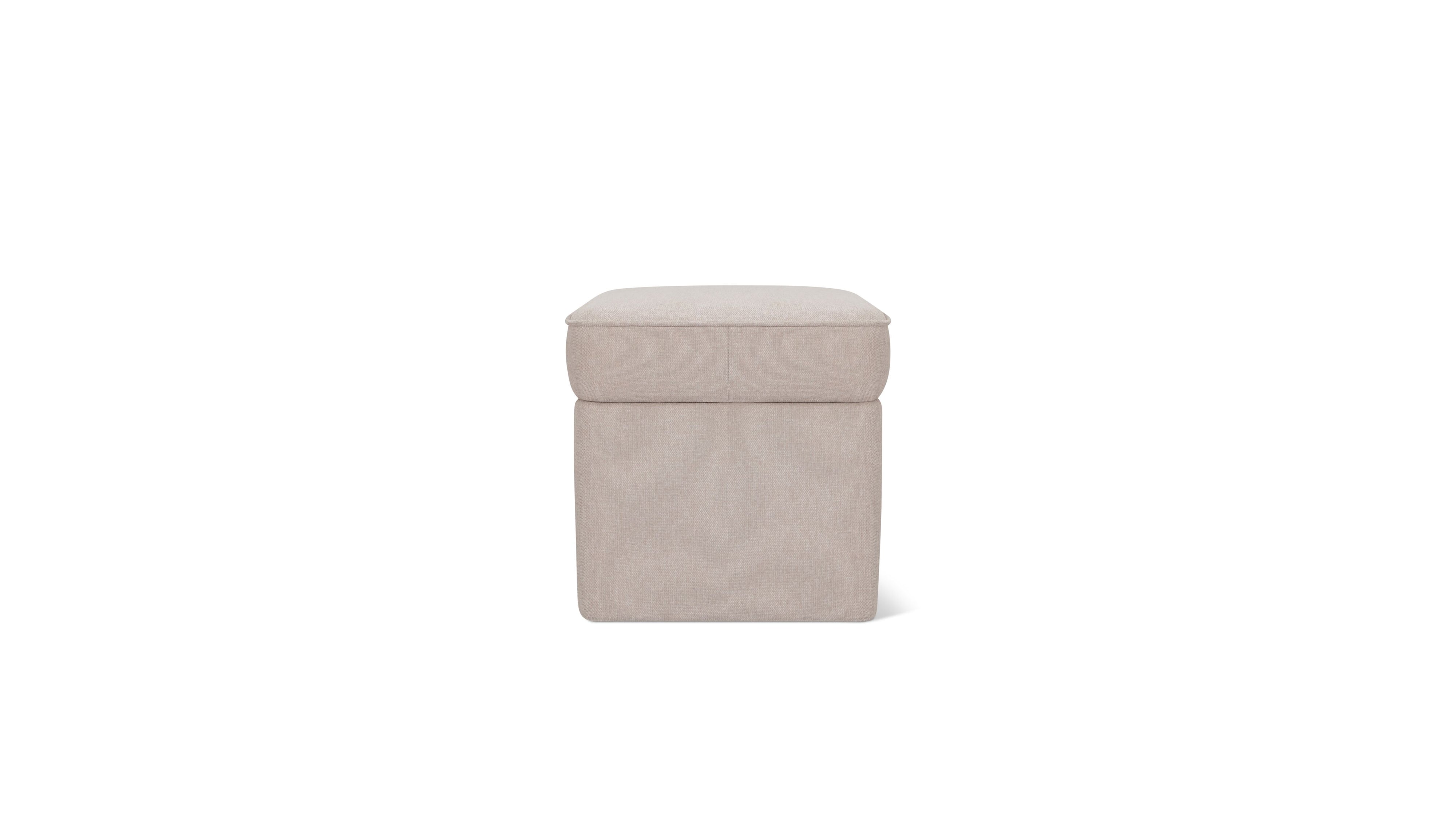 Pod Storage Ottoman, Small, Latte - Sundays CompanyOTT-RN-002-021