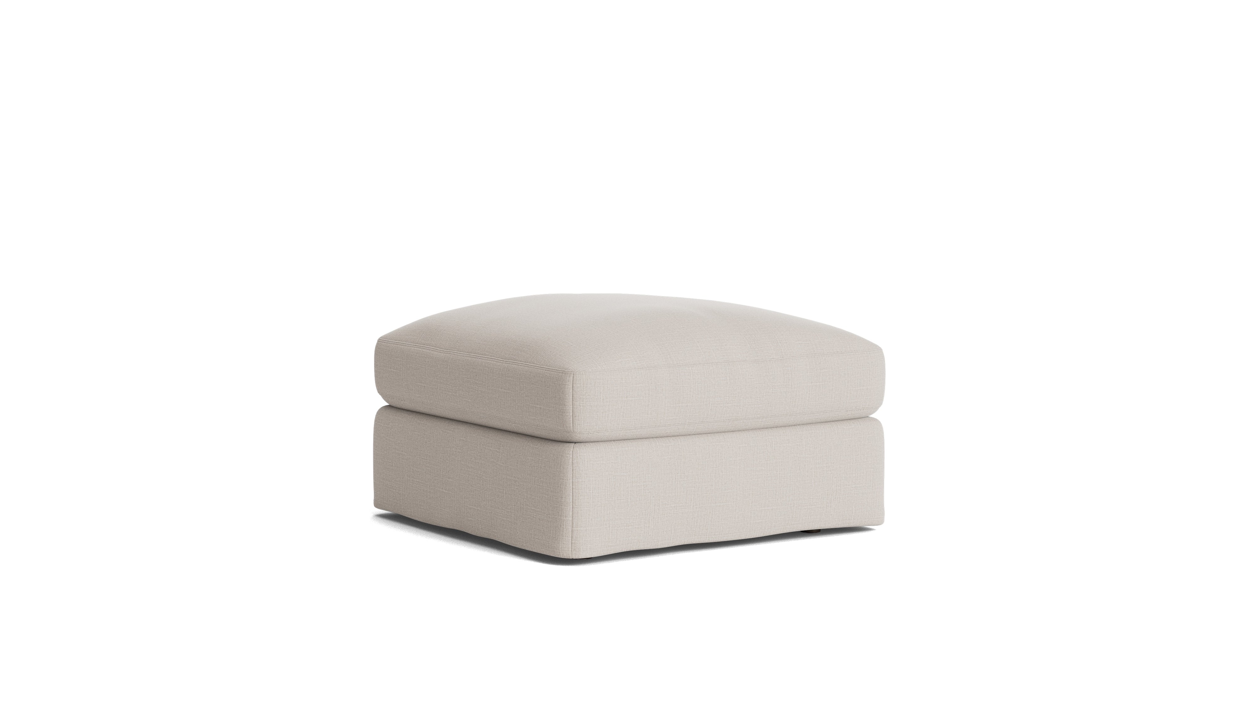 Get Together™ Ottoman, Large, Clay