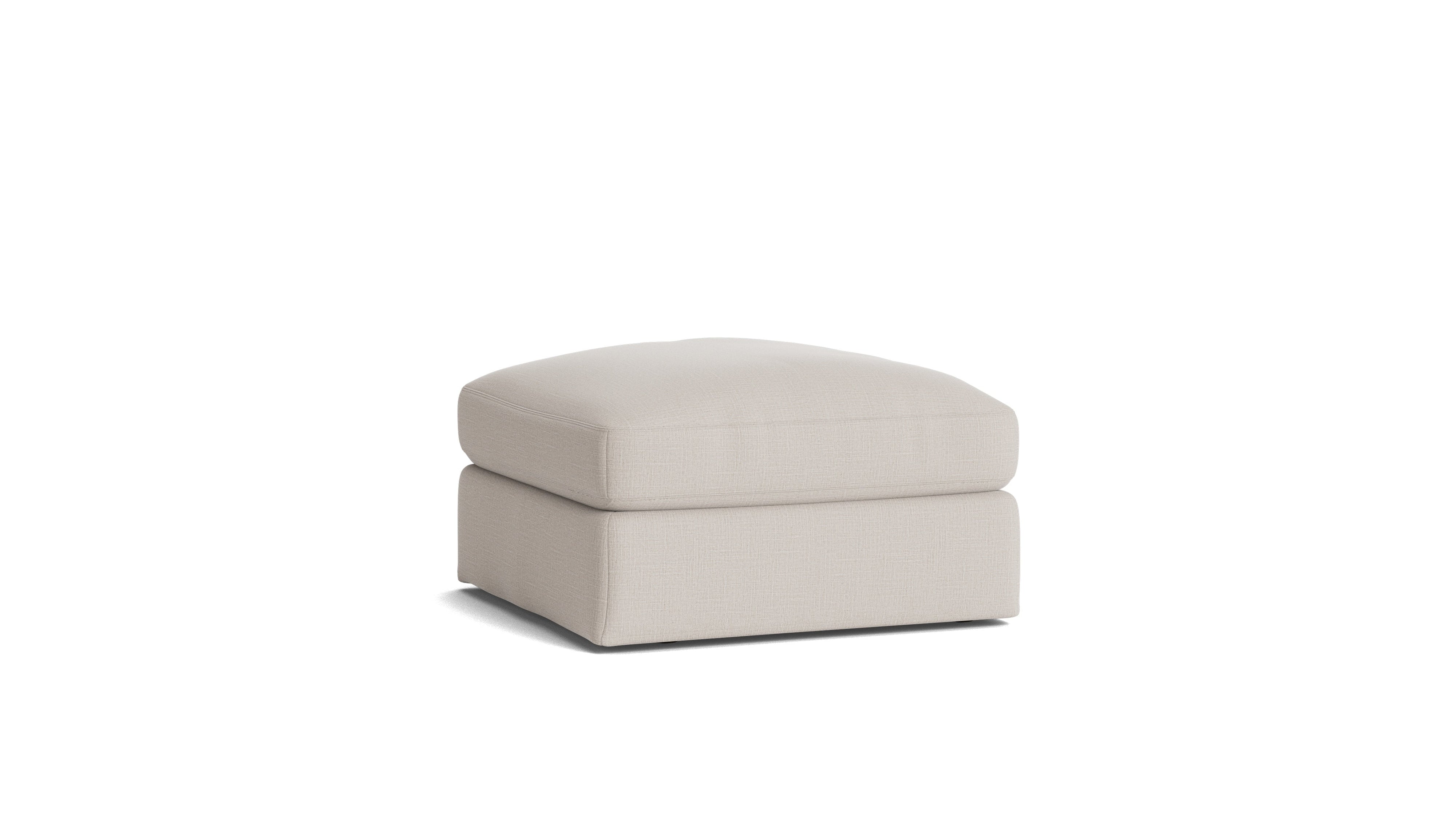 Get Together™ Ottoman, Large, Clay