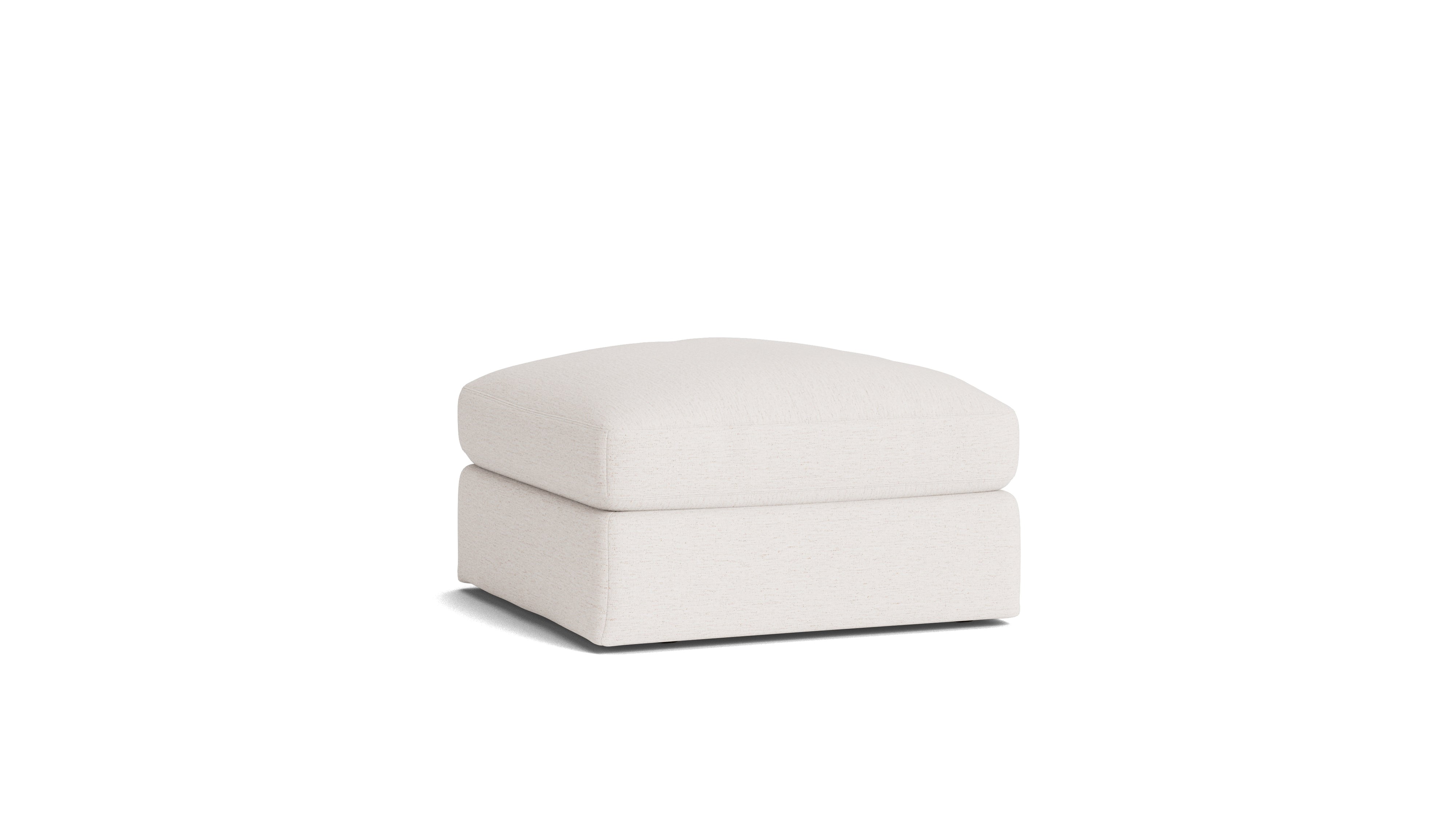 Get Together™ Ottoman, Large, Nomad Snow