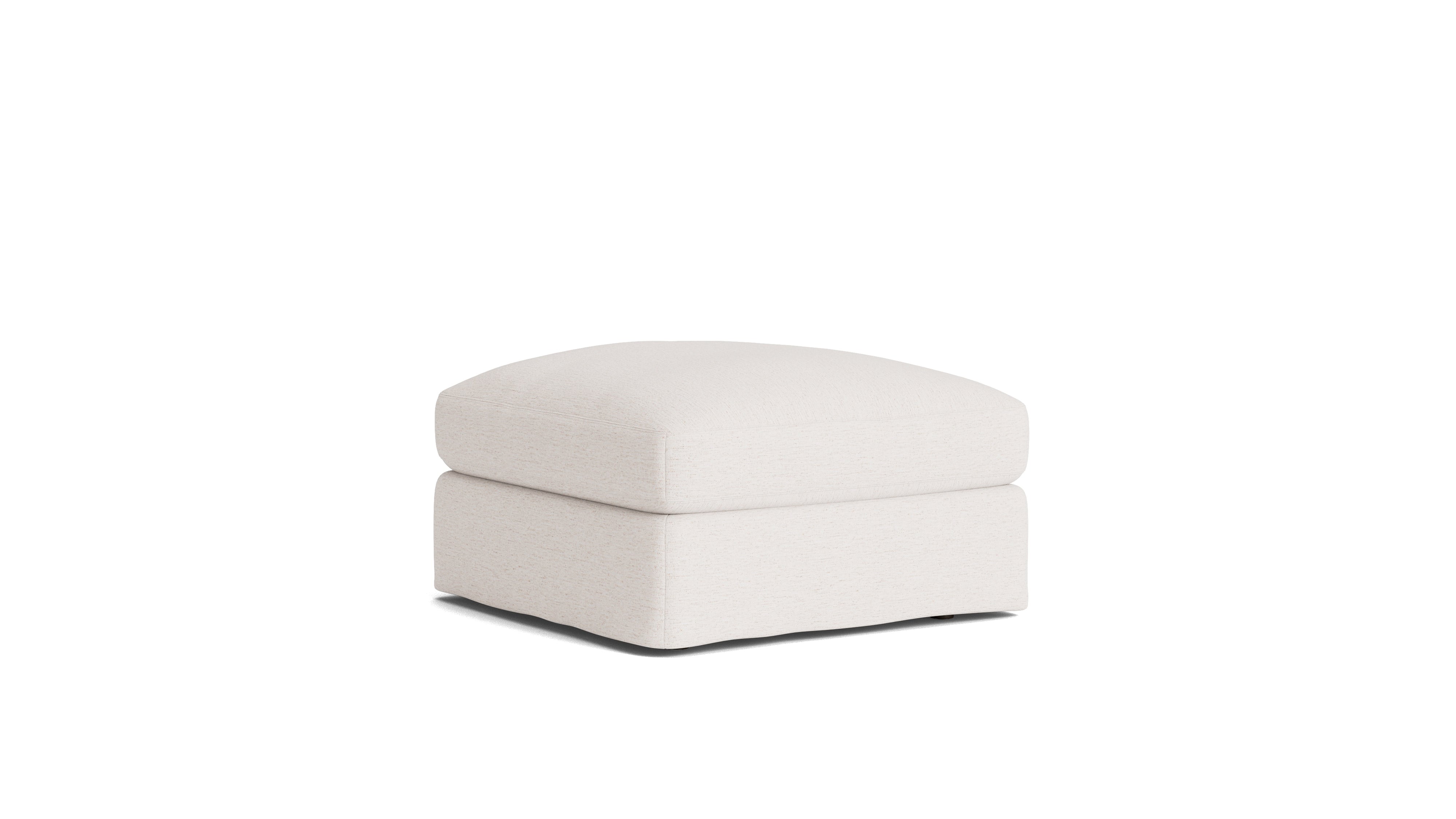 Get Together™ Ottoman, Large, Nomad Snow