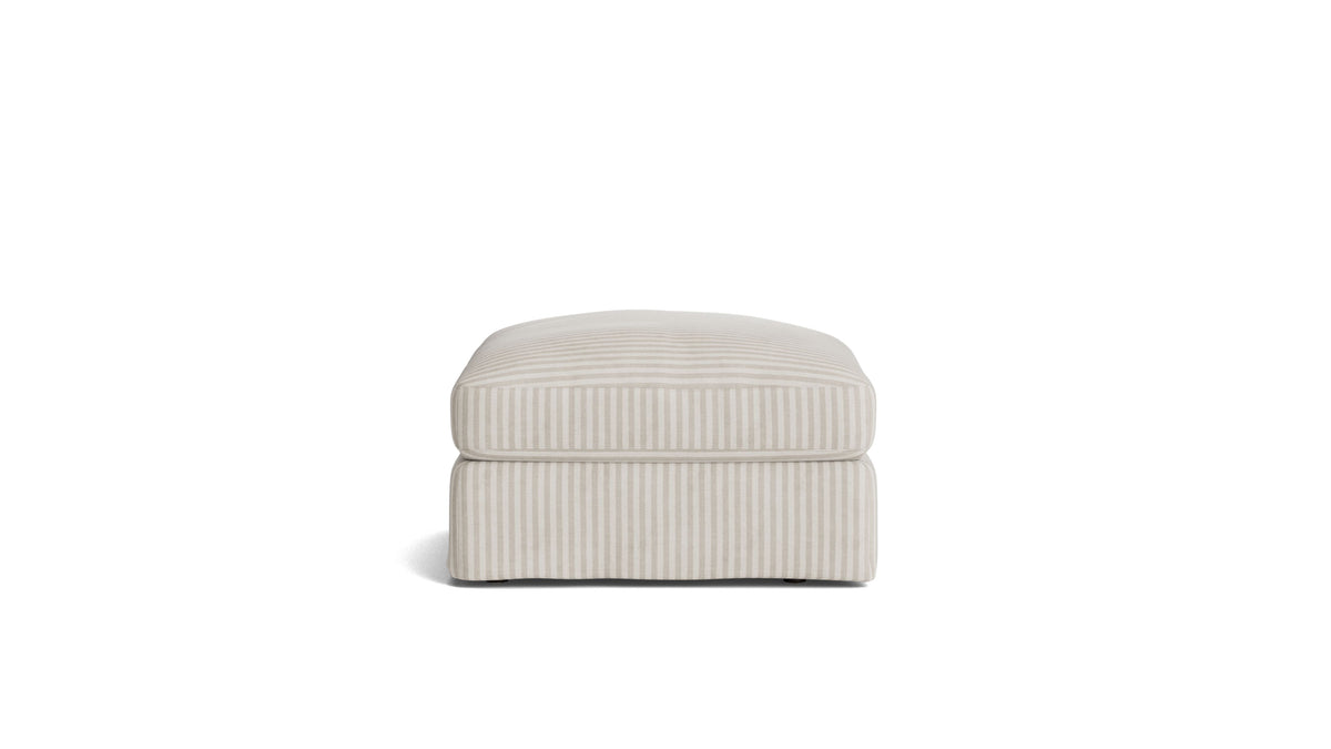 Get Together™ Ottoman, Large, Newport Stripe