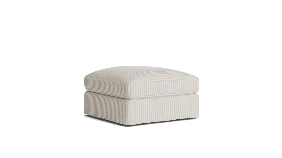 Get Together™ Ottoman, Large, Newport Stripe