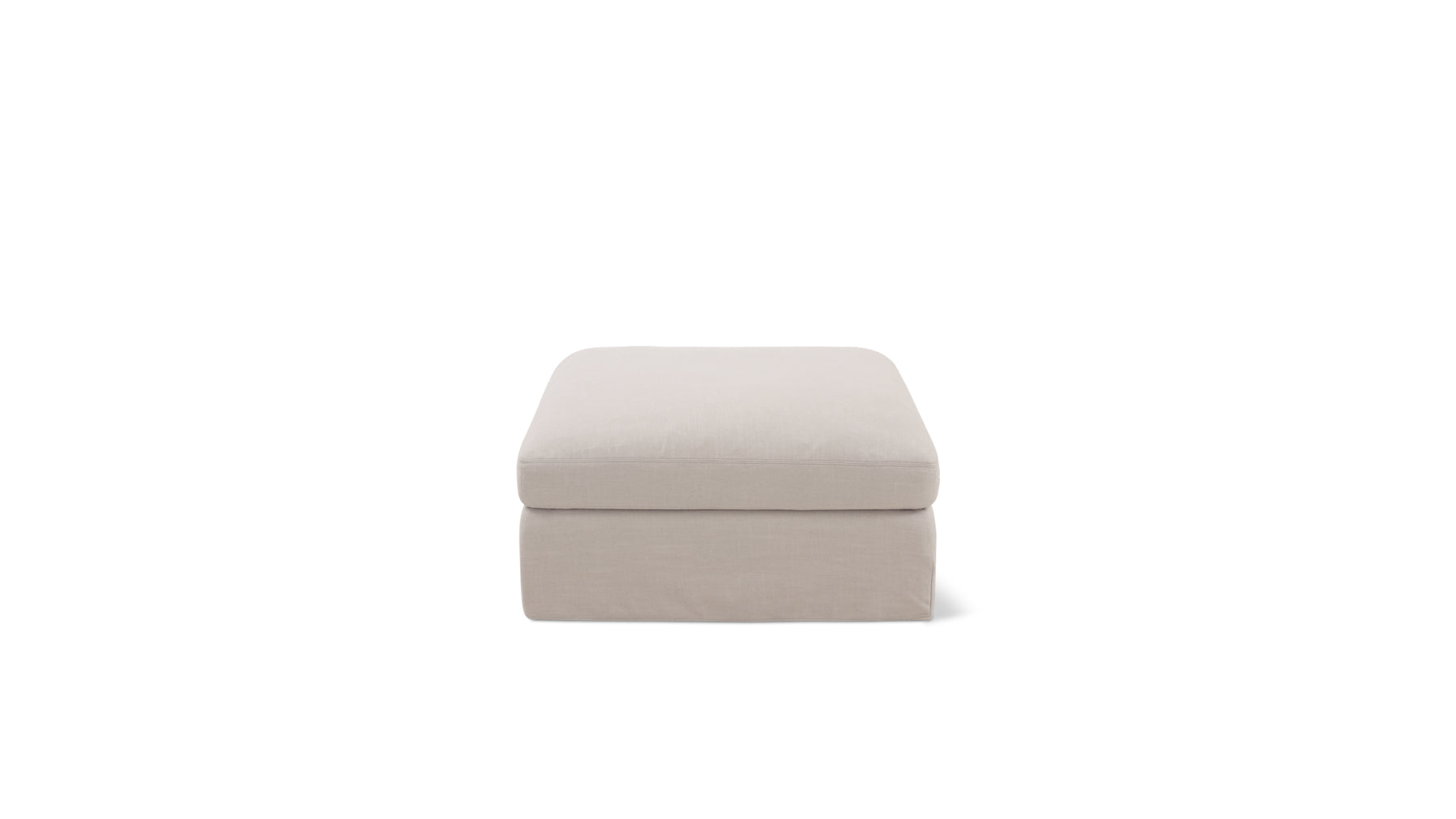 Get Together™ Ottoman, Standard, Clay - Image 1