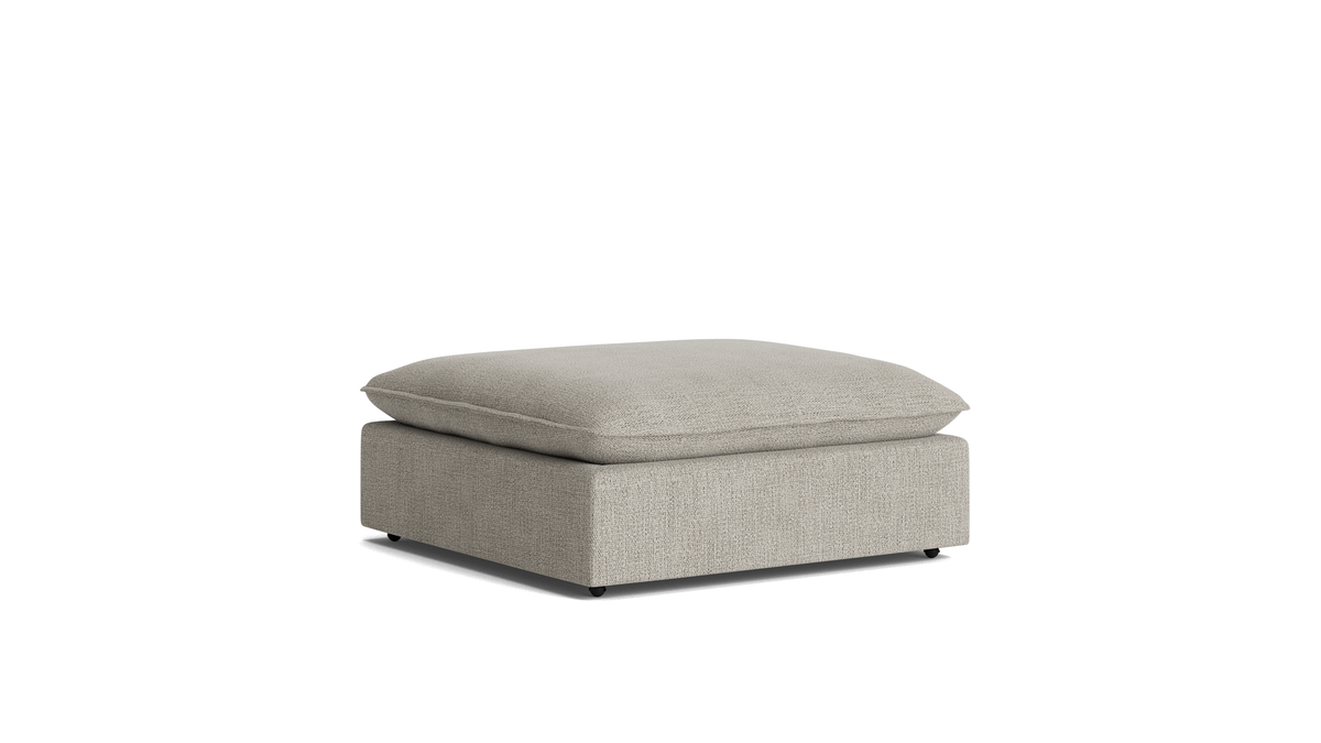 Chill Time Ottoman, Oatmeal
