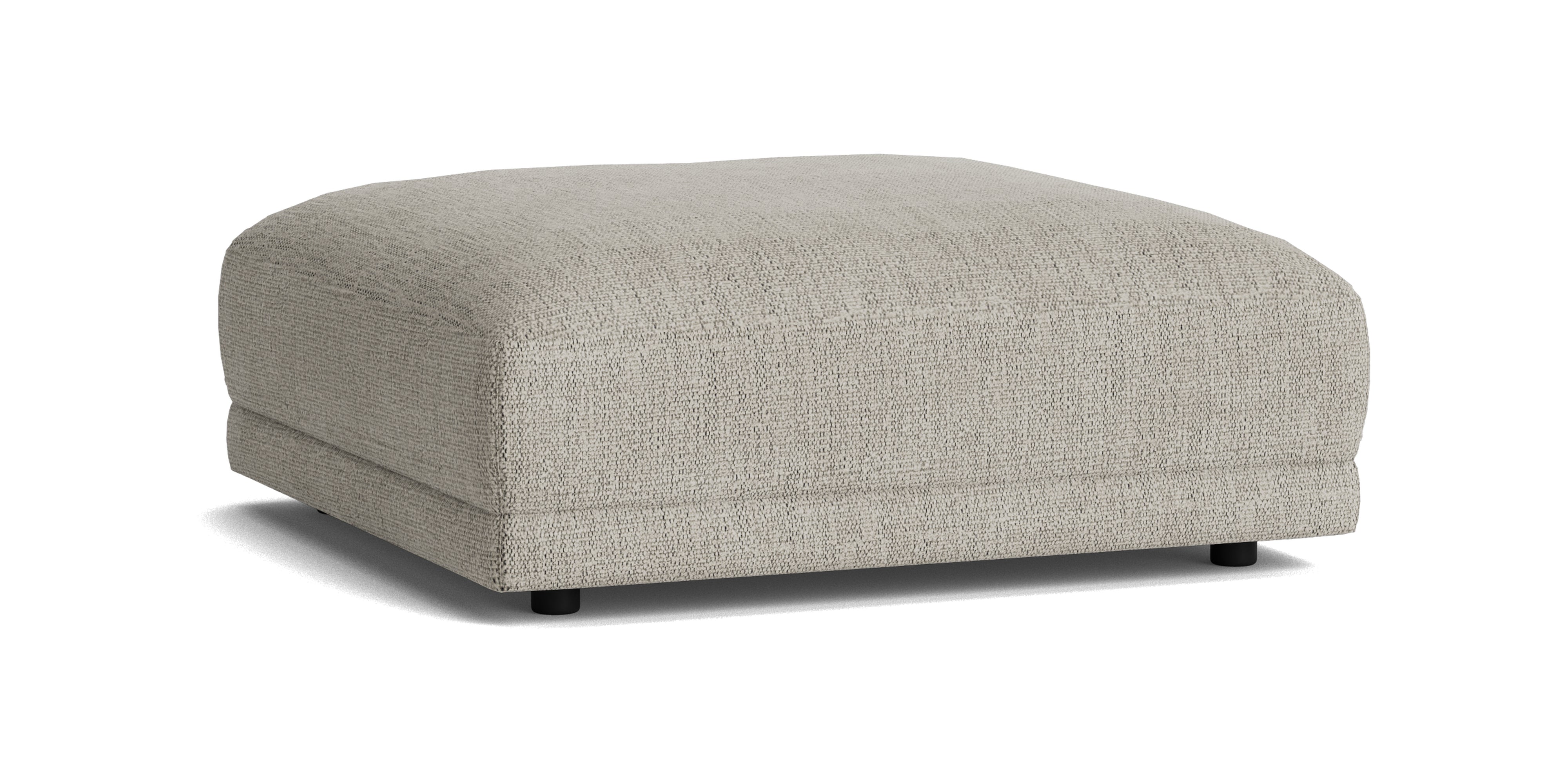 Soft Spot Ottoman, Oatmeal