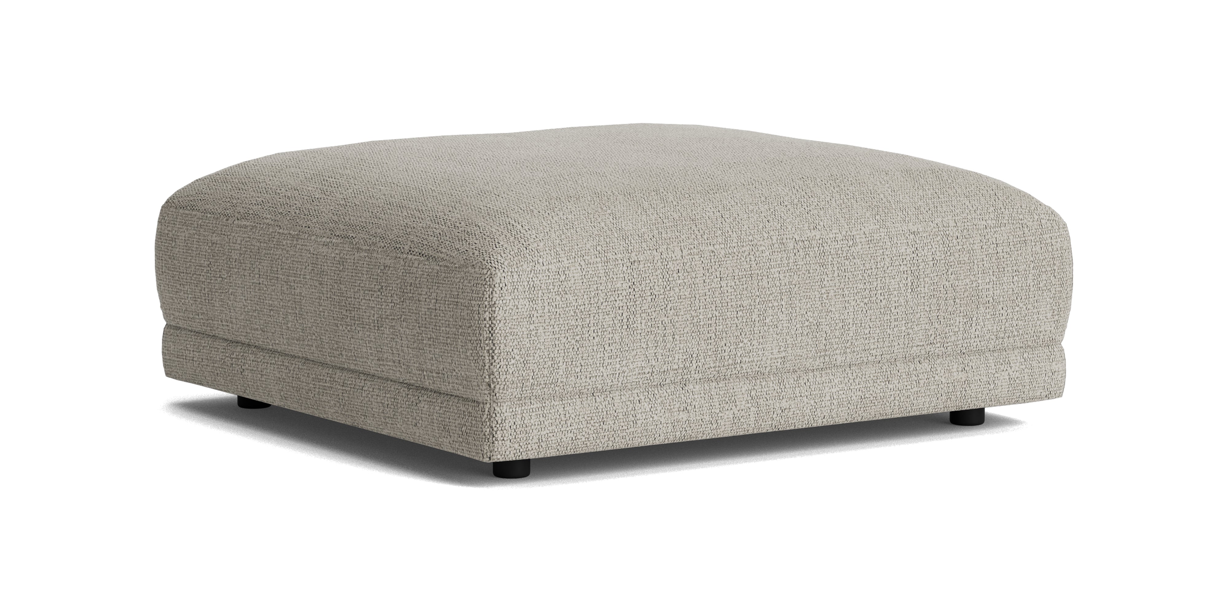 Soft Spot Ottoman, Oatmeal