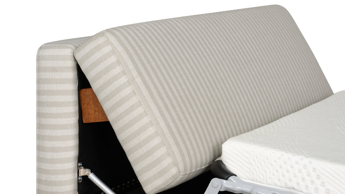 Hide Away Ottoman Sleeper, Newport Stripe