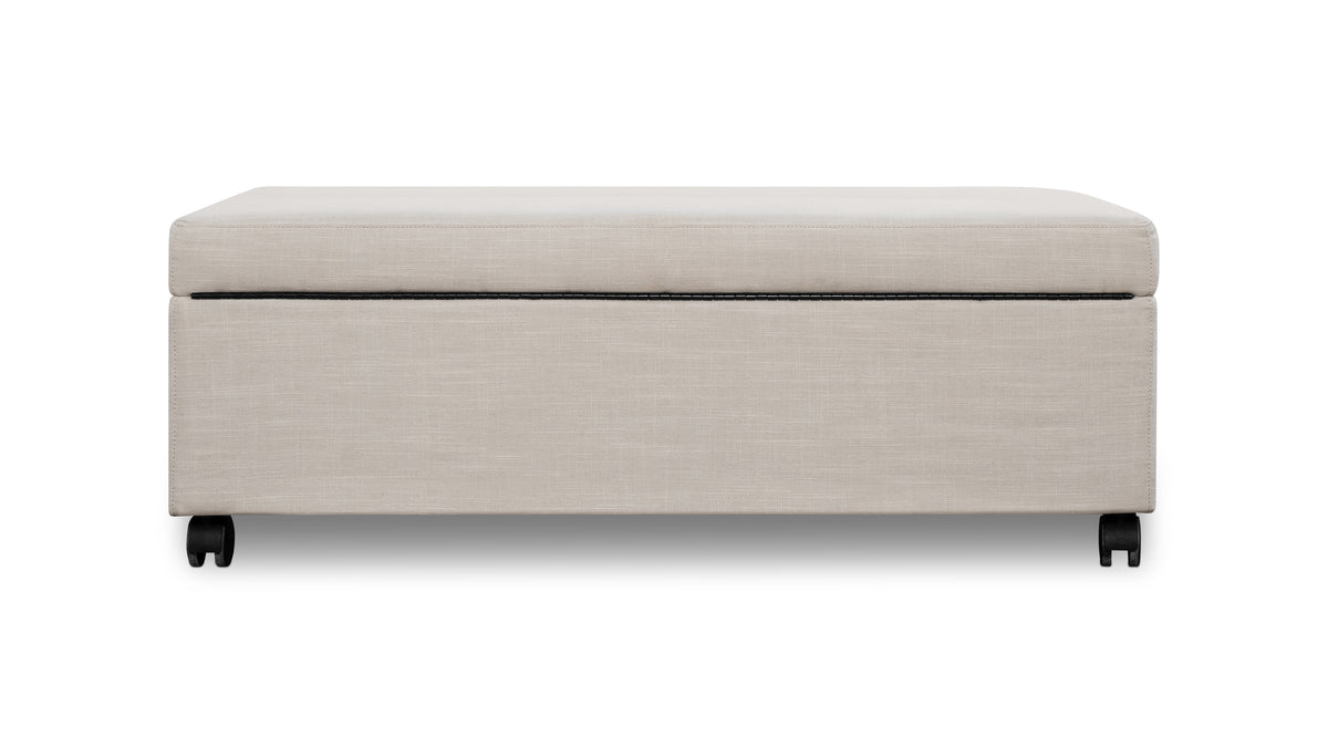 Hide Away Ottoman Sleeper, Clay