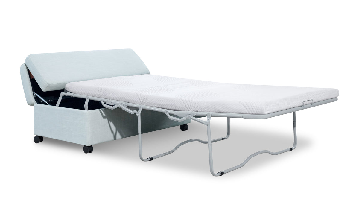 Hide Away Ottoman Sleeper, Cove — alternate view