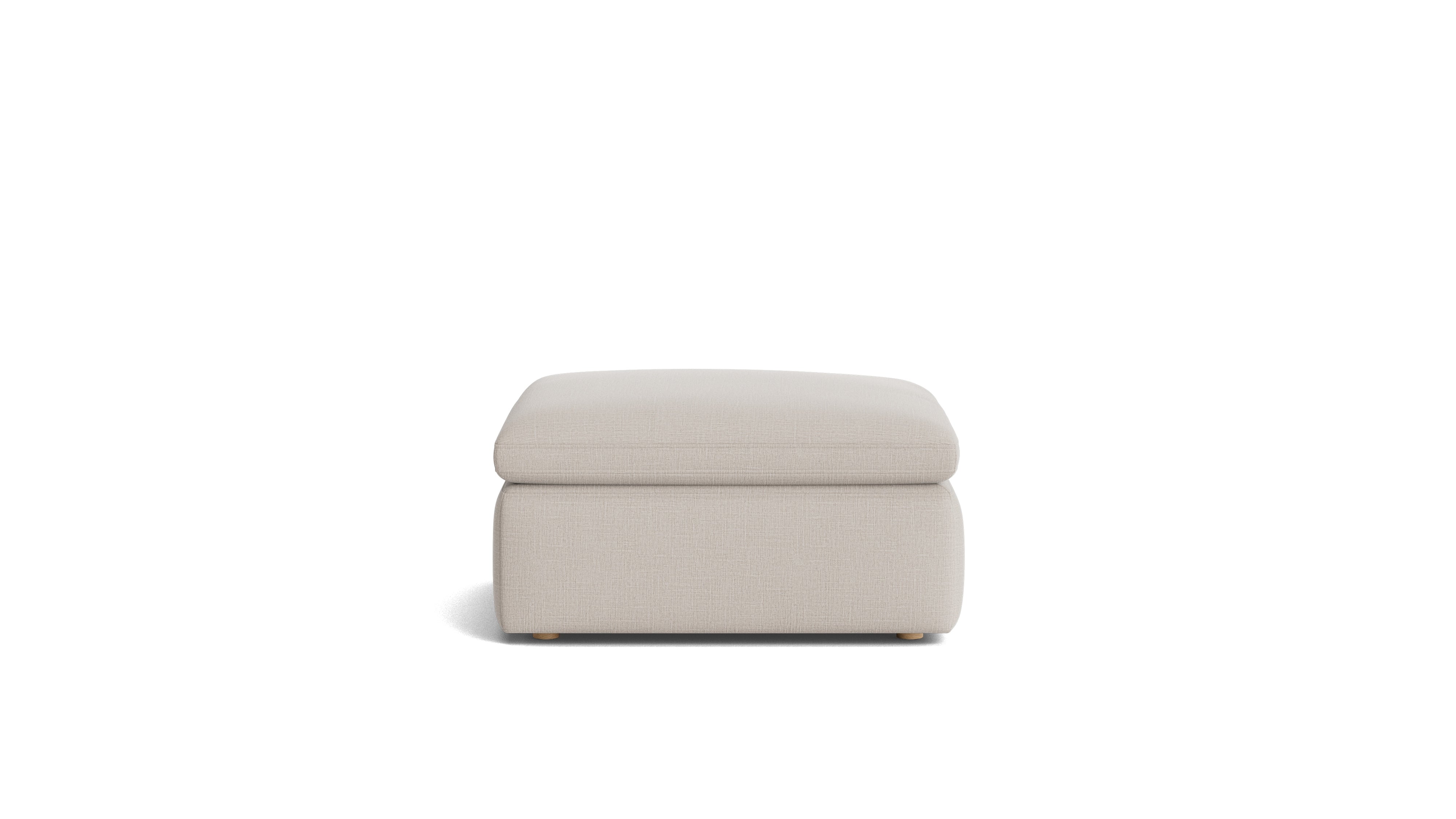 Movie Night™ Ottoman, Large, Clay