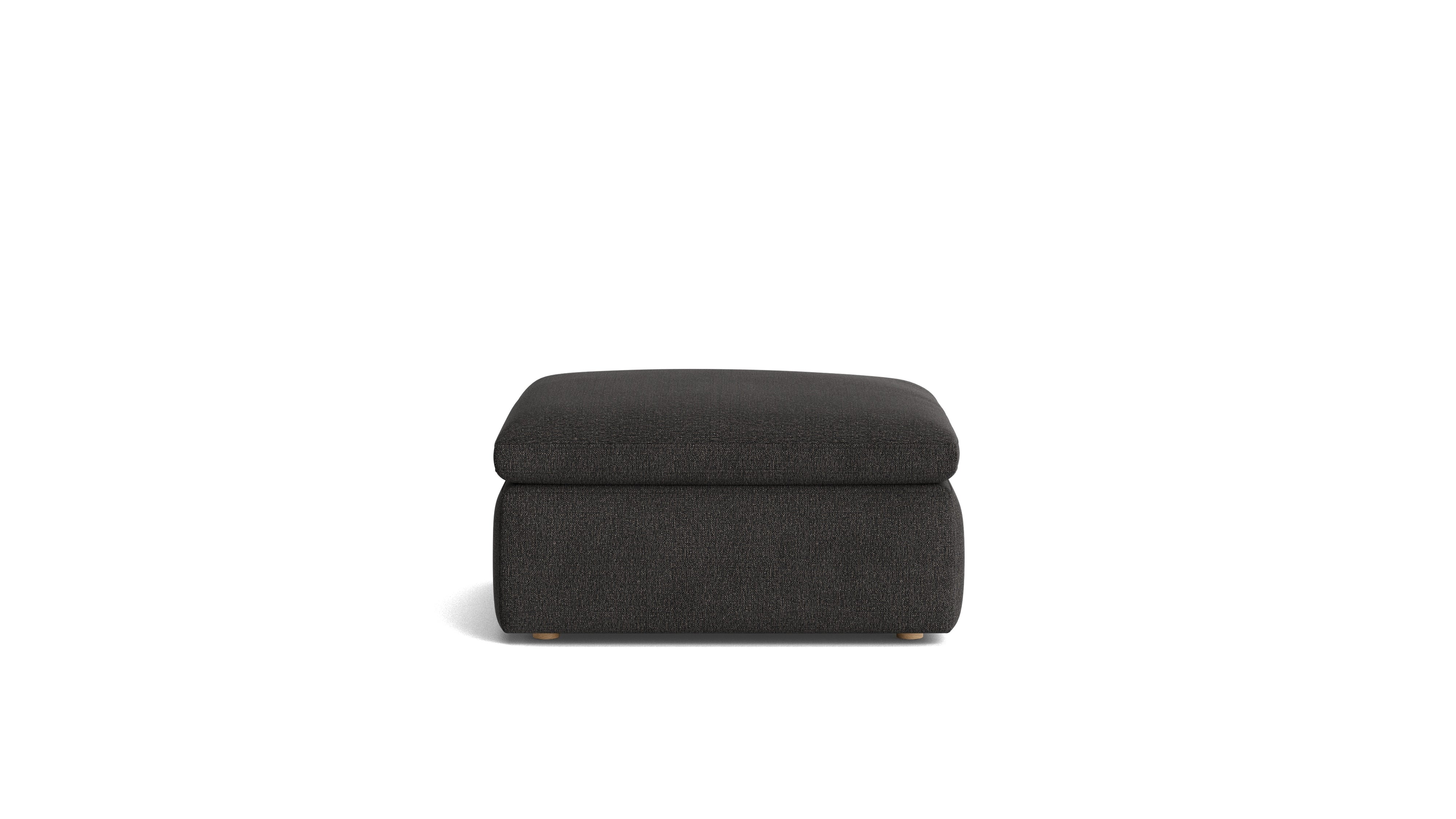 Movie Night™ Ottoman, Large, Dark Shadow