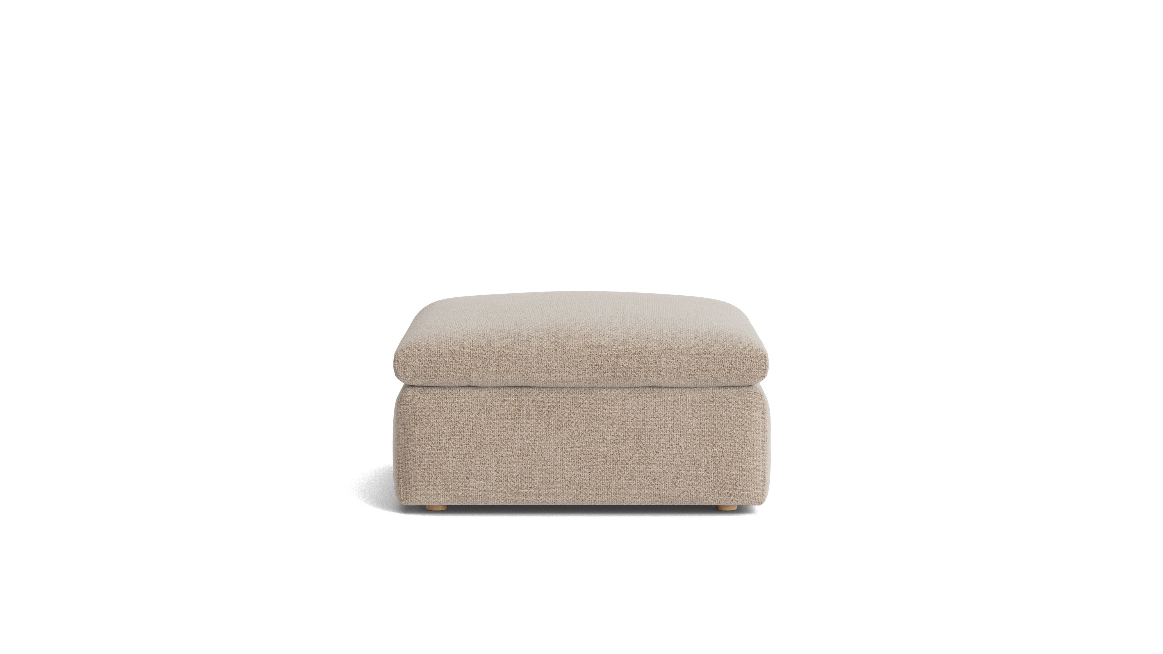 Movie Night™ Ottoman, Large, Champagne