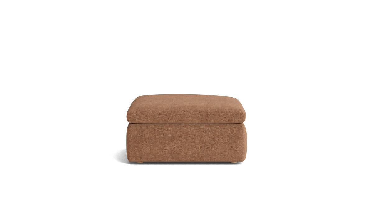 Movie Night™ Ottoman, Large, Spice