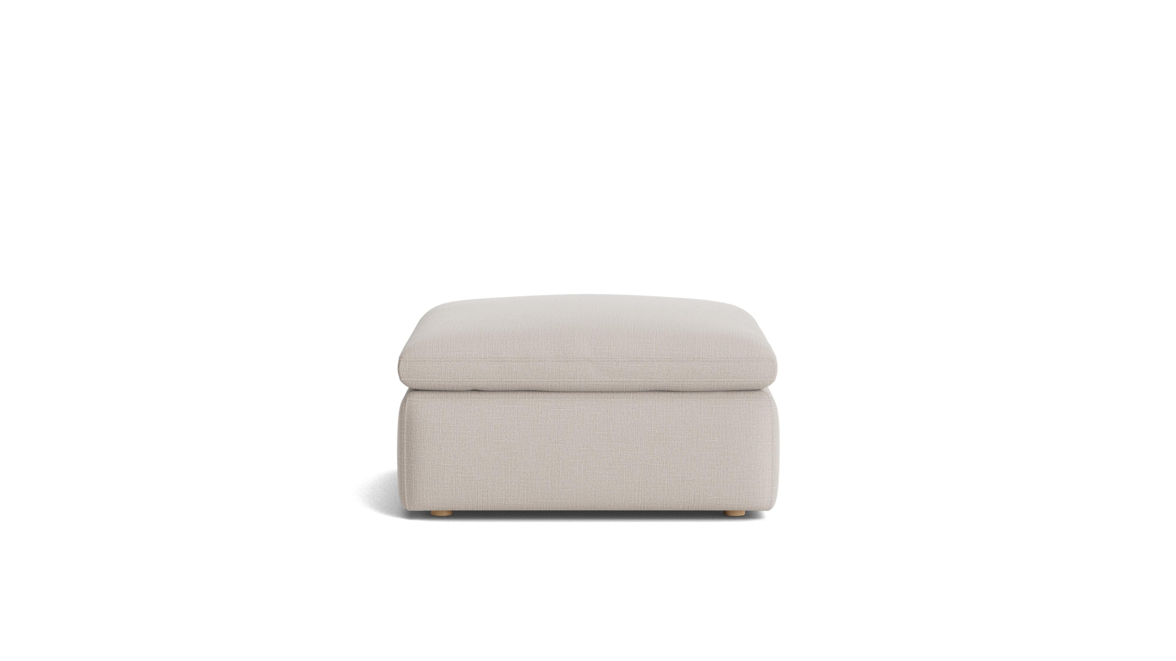 Movie Night™ Ottoman, Standard, Clay