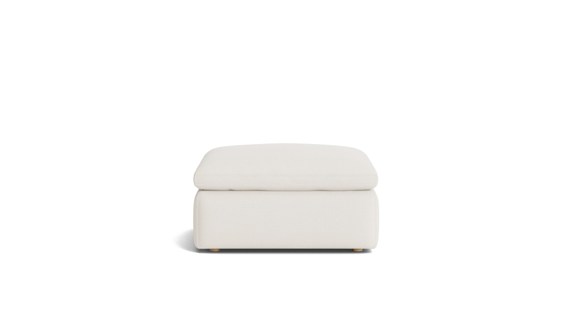 Movie Night™ Ottoman, Standard, Cream Linen_image