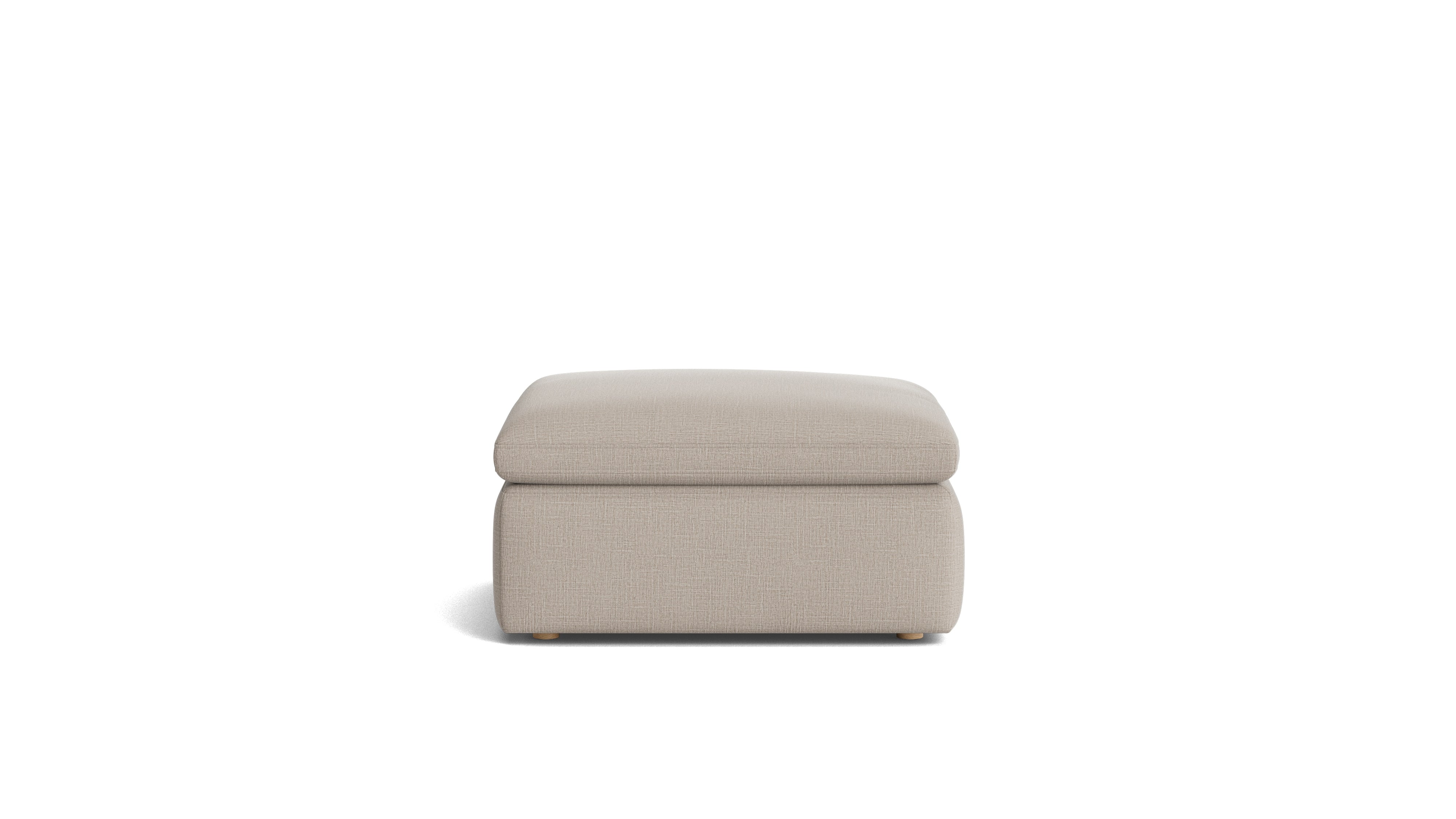 Movie Night™ Ottoman, Standard, Light Pebble