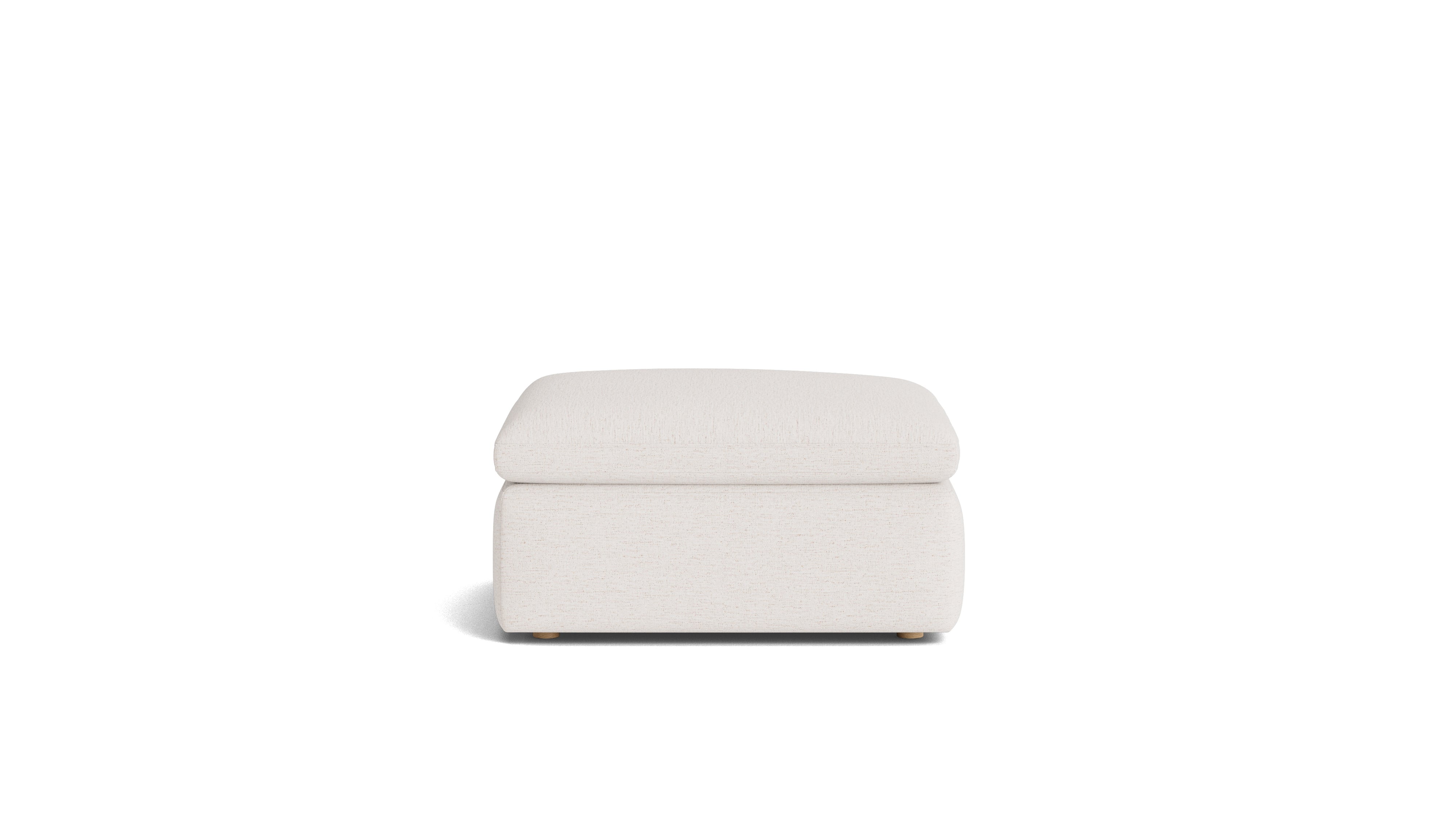 Movie Night™ Ottoman, Standard, Nomad Snow