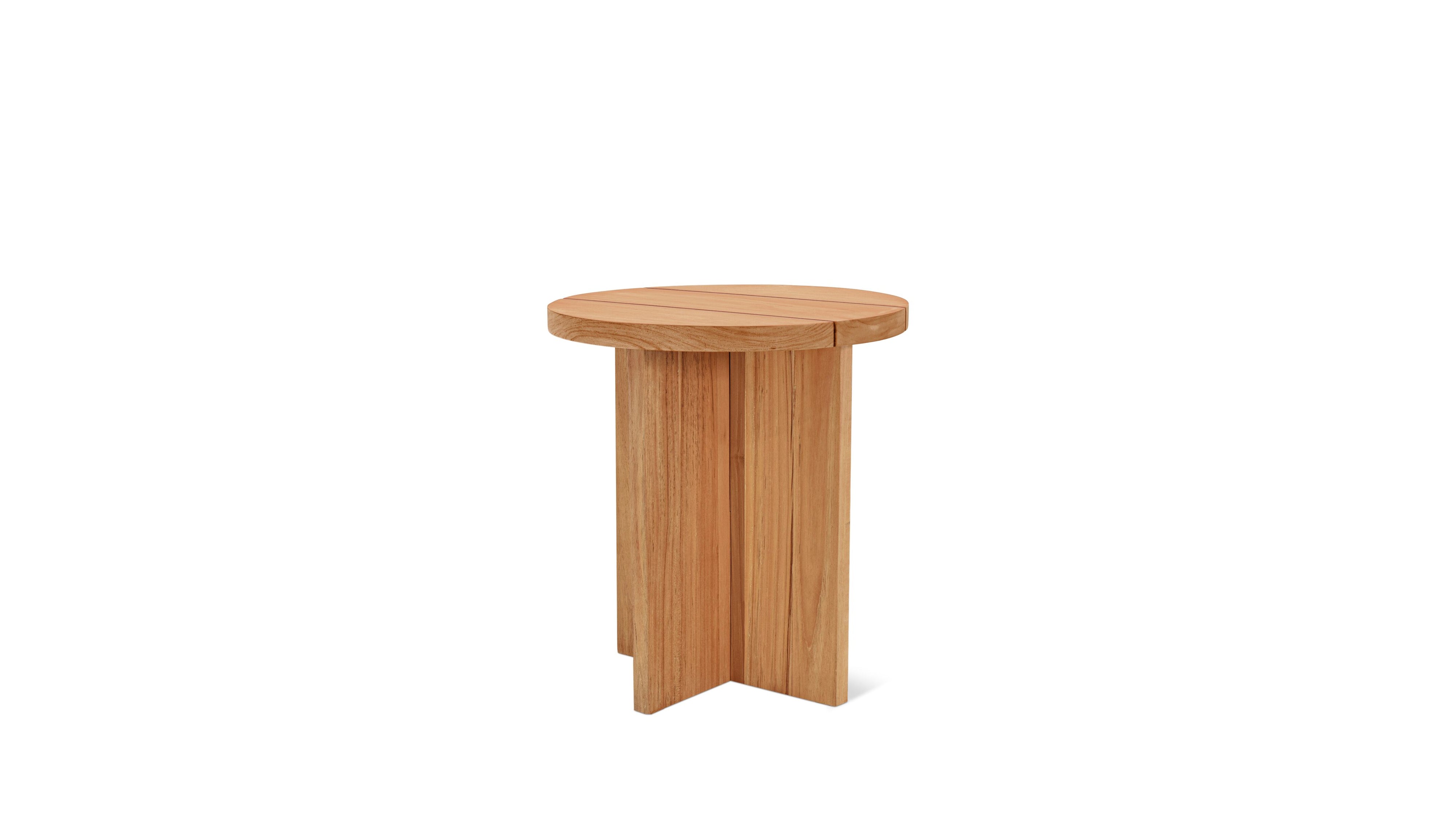 Harbour Outdoor Side Table, Teak