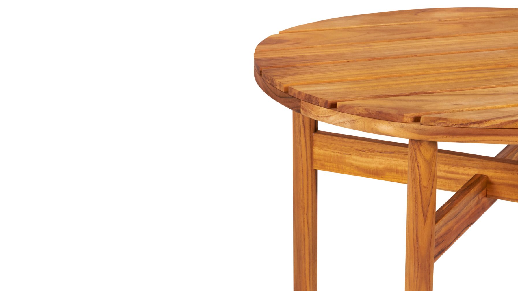 Table Talk Outdoor Coffee Table, Small, Teak - Sundays CompanyOUT - EW - 004 - 003