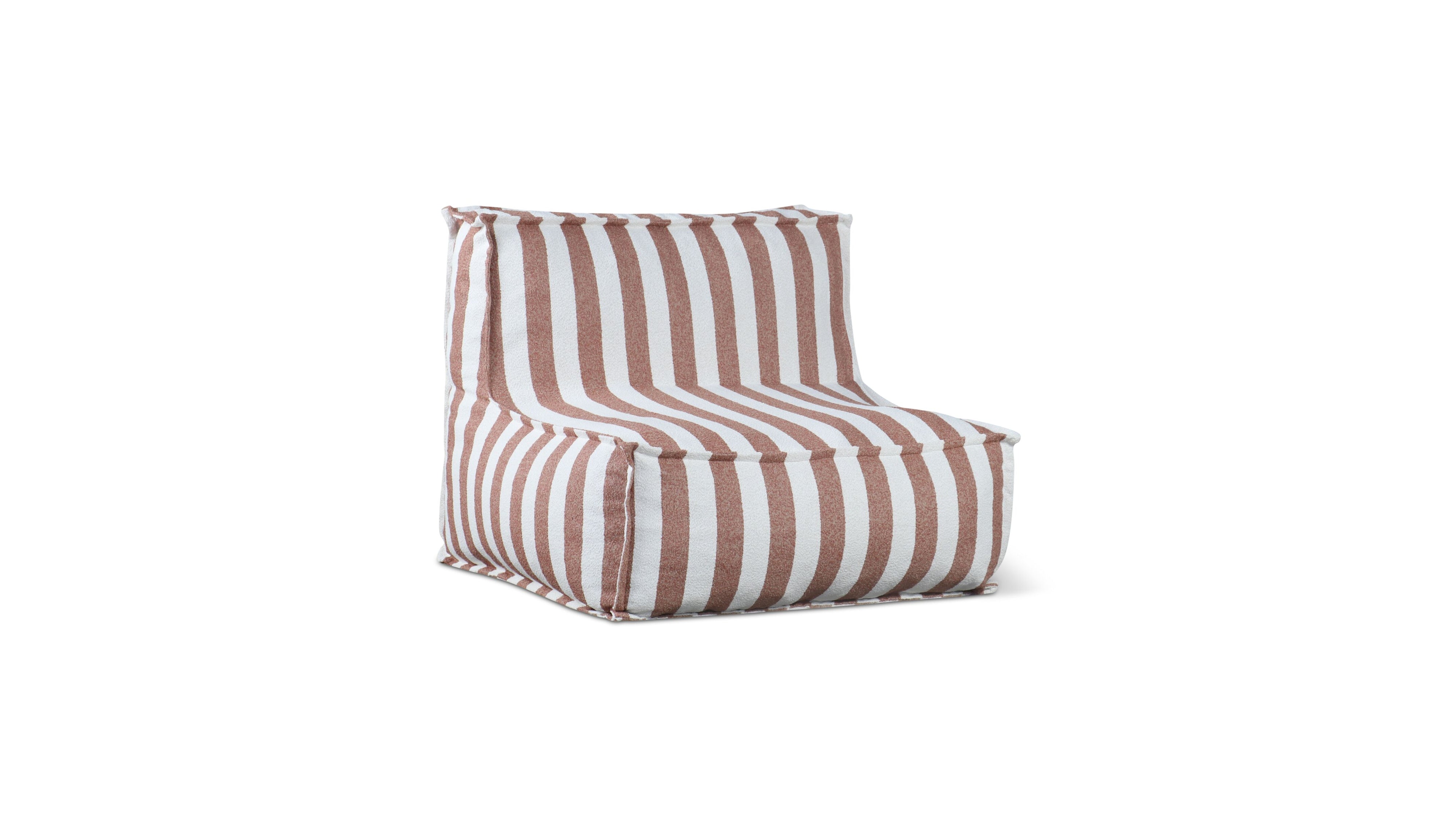 Make Waves Outdoor Armless Chair, Tuscan Stripe