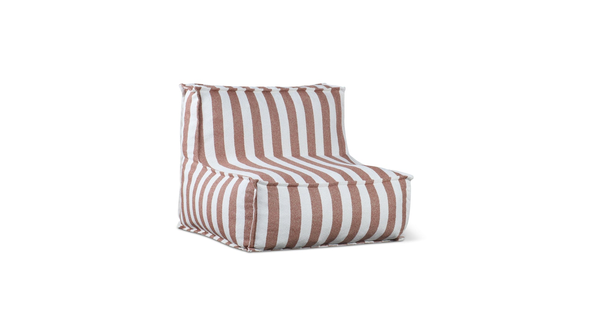Make Waves Outdoor Armless Chair, Tuscan Stripe_image