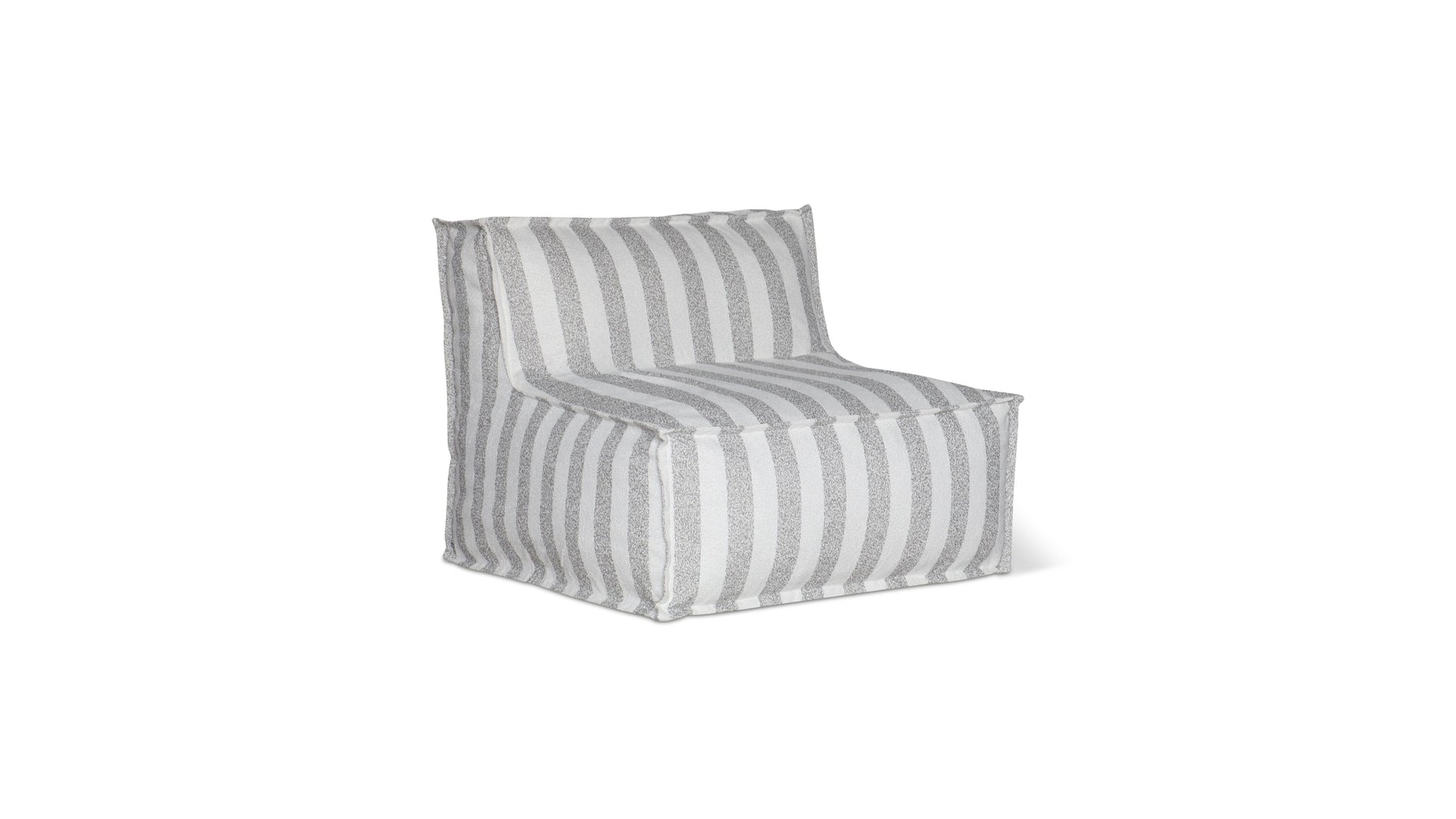 Make Waves Outdoor Armless Chair, Brighton Stripe_image