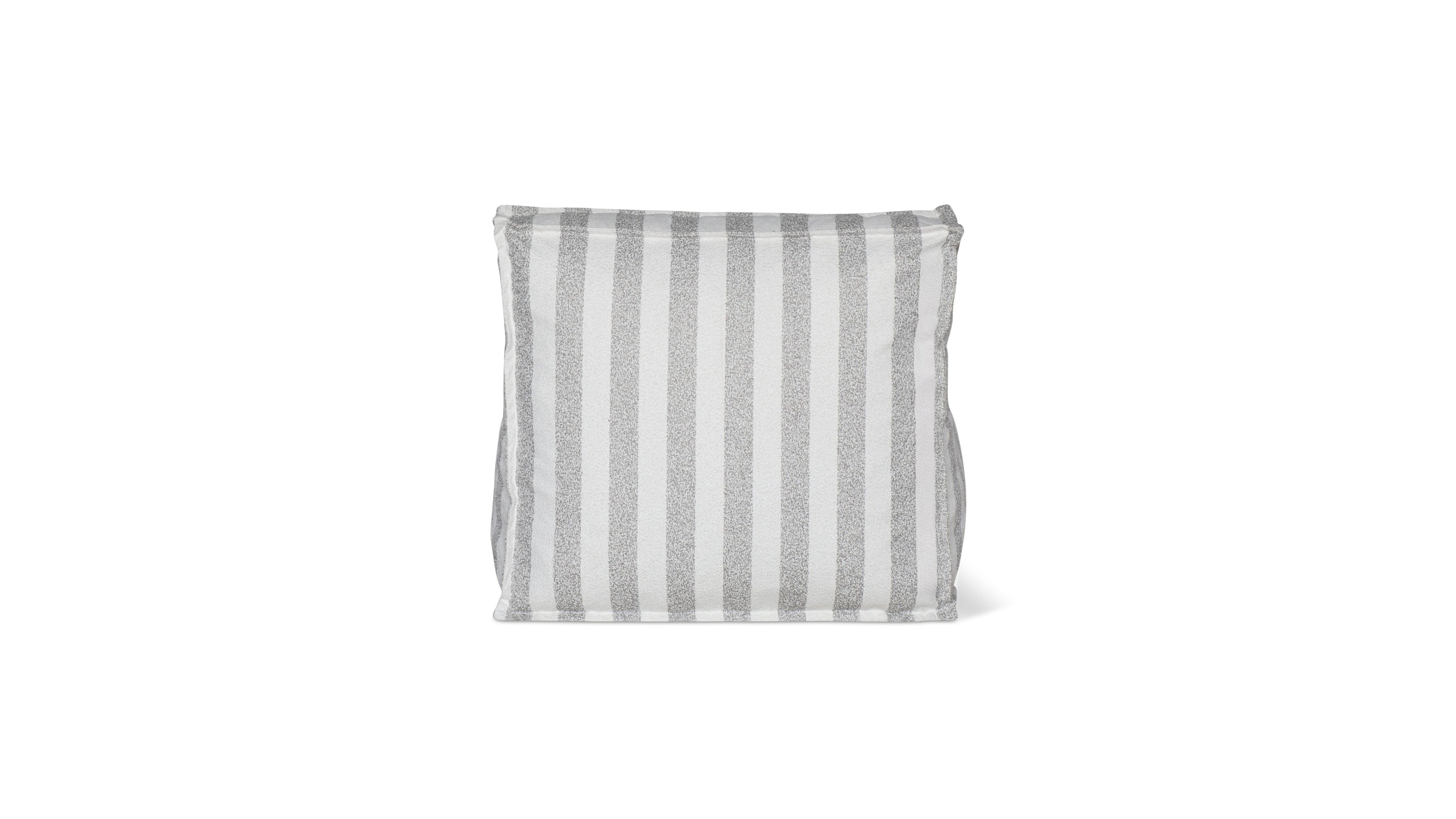 Make Waves Outdoor Armless Chair, Brighton Stripe