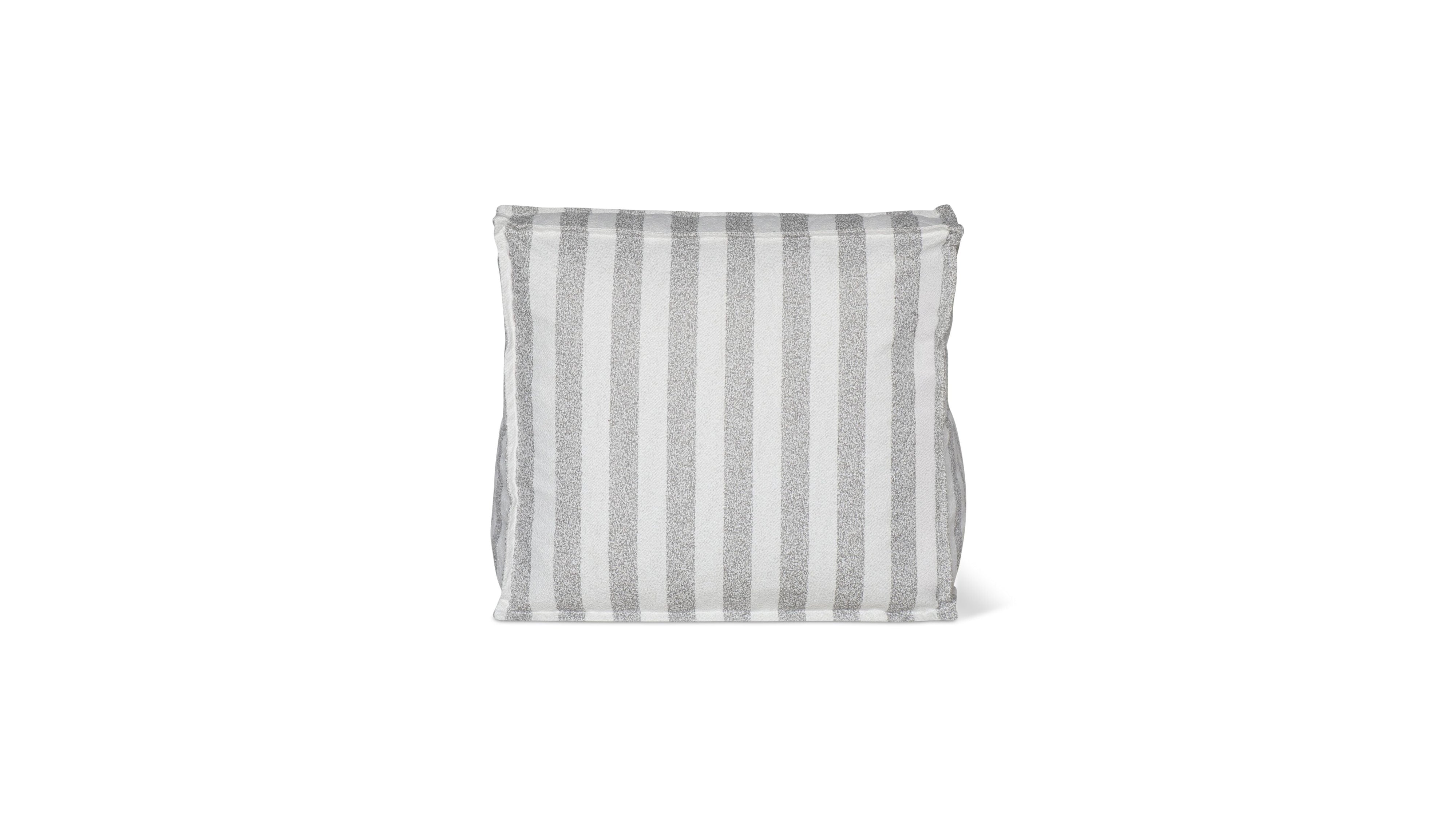 Make Waves Outdoor Armless Chair, Brighton Stripe