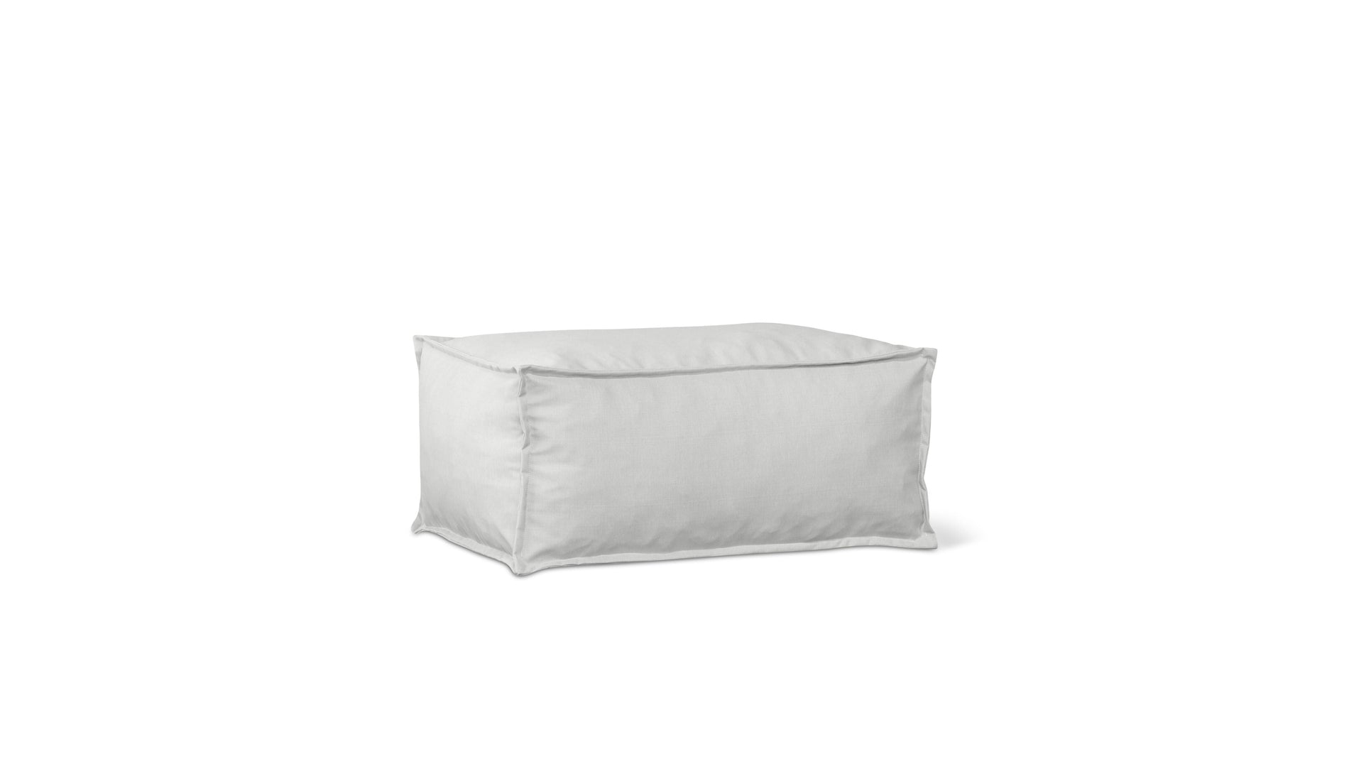 Make Waves Outdoor Ottoman, Gull_image