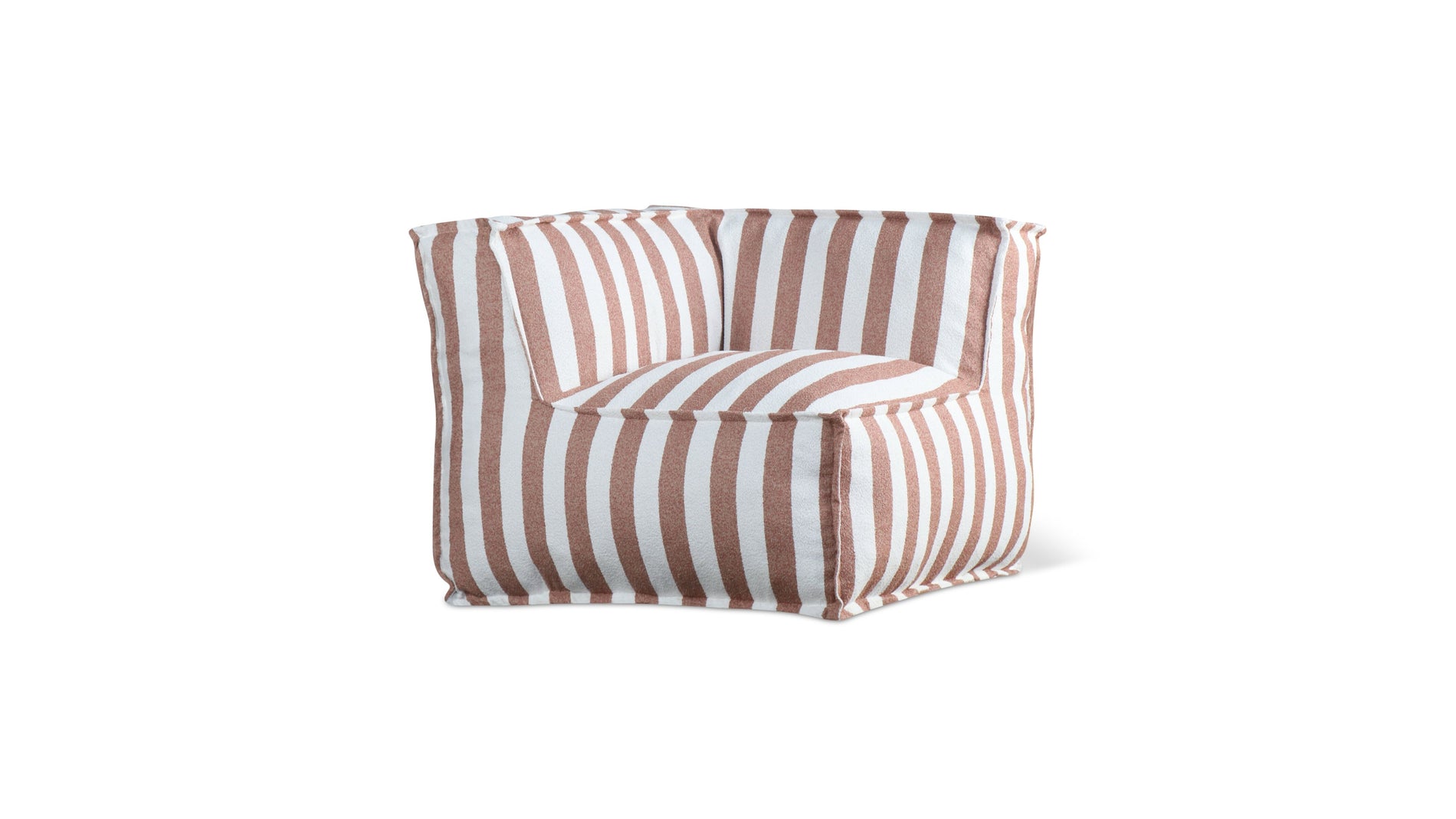 Make Waves Outdoor Corner Chair, Tuscan Stripe_image