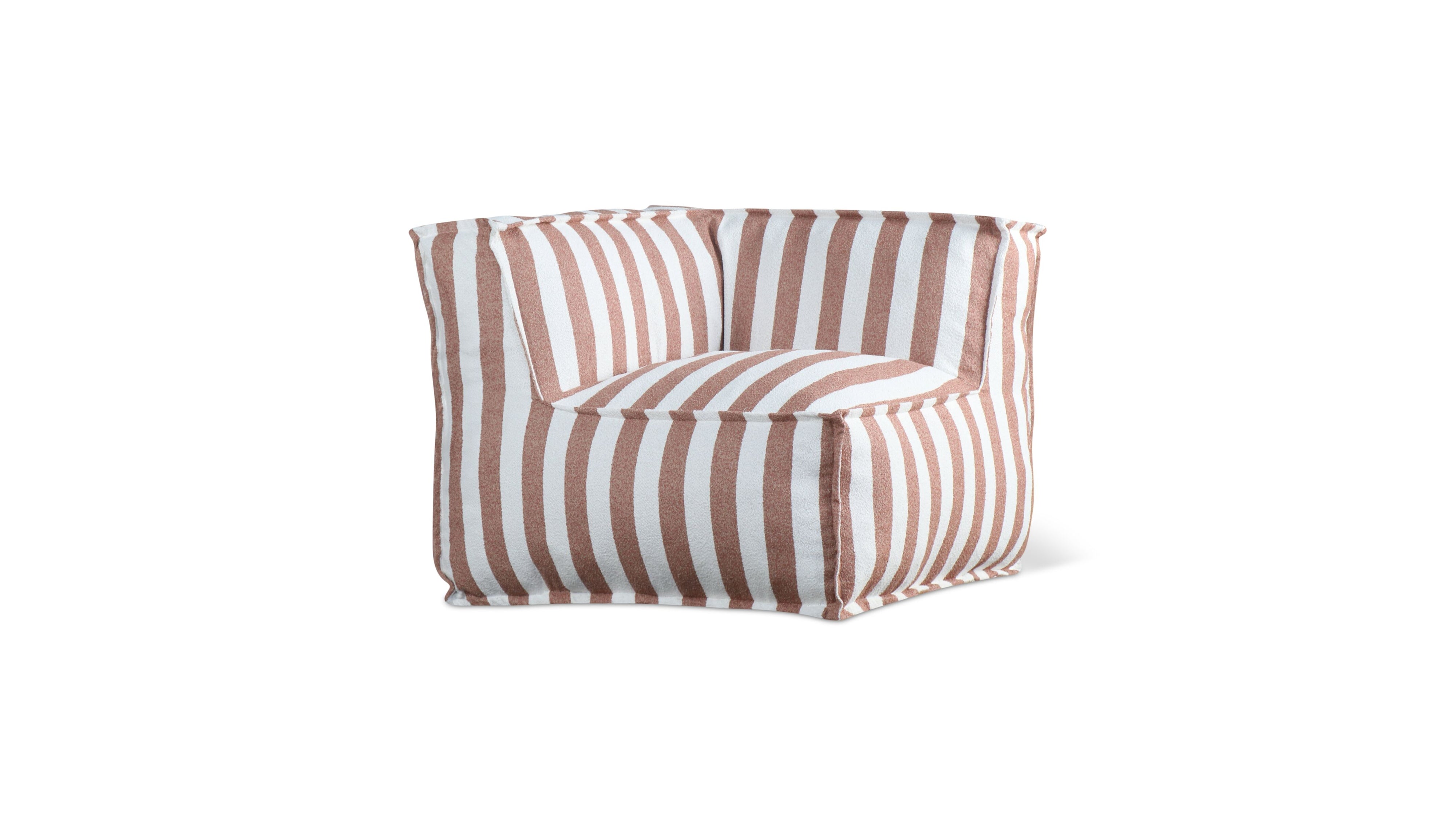 Make Waves Outdoor Corner Chair, Tuscan Stripe
