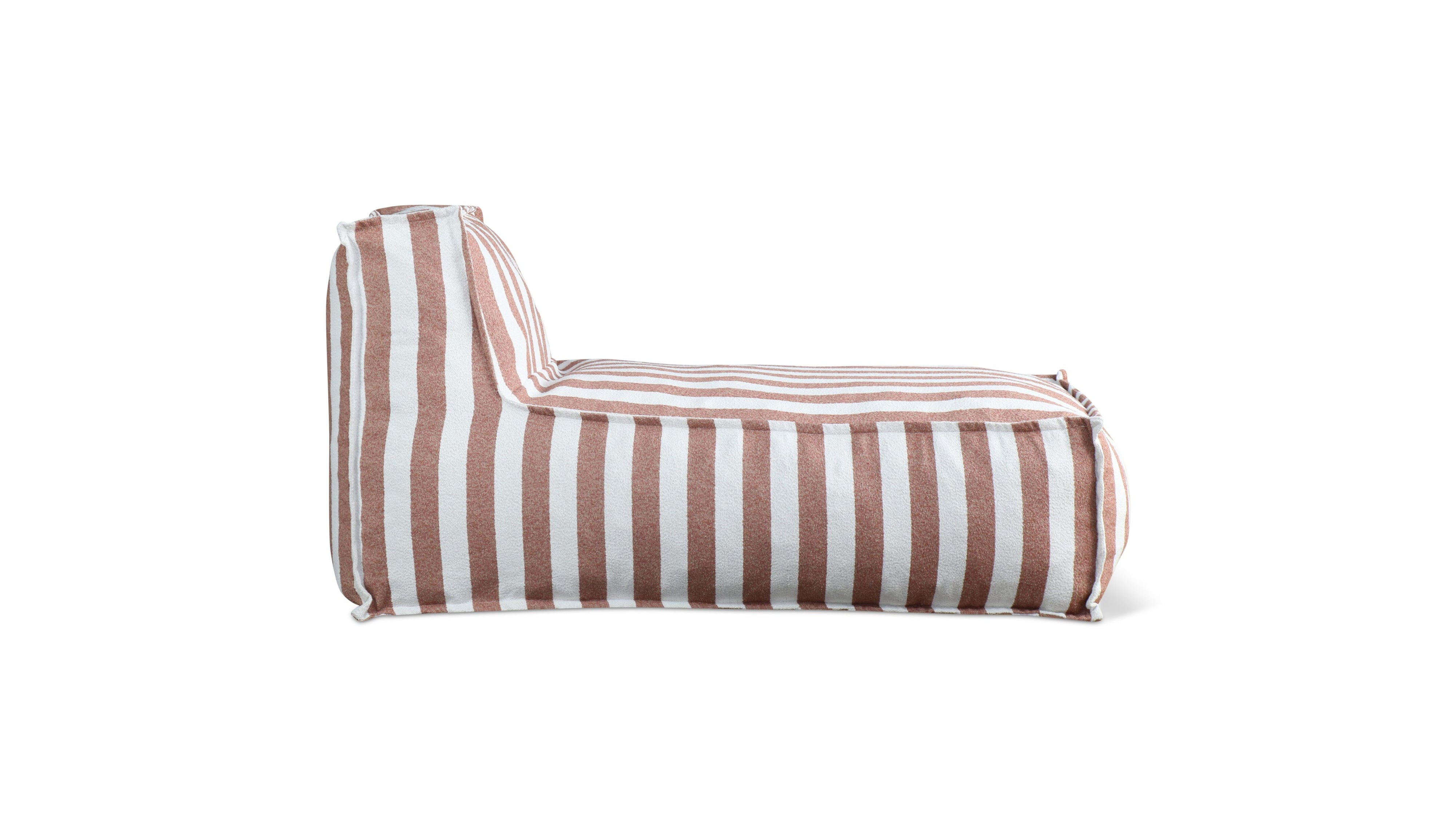 Make Waves Outdoor Chaise, Tuscan Stripe