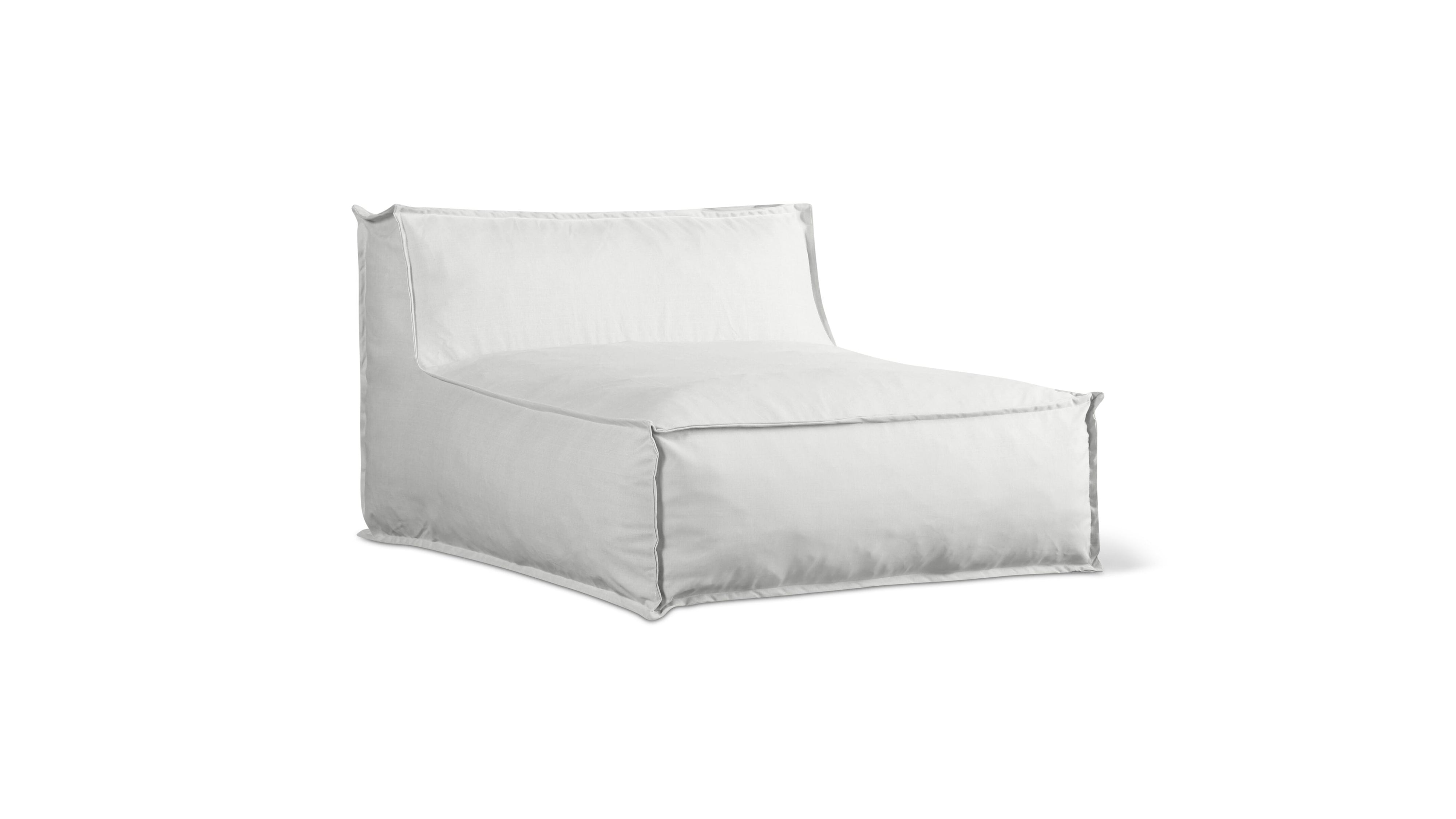 Make Waves Outdoor Loveseat, Gull