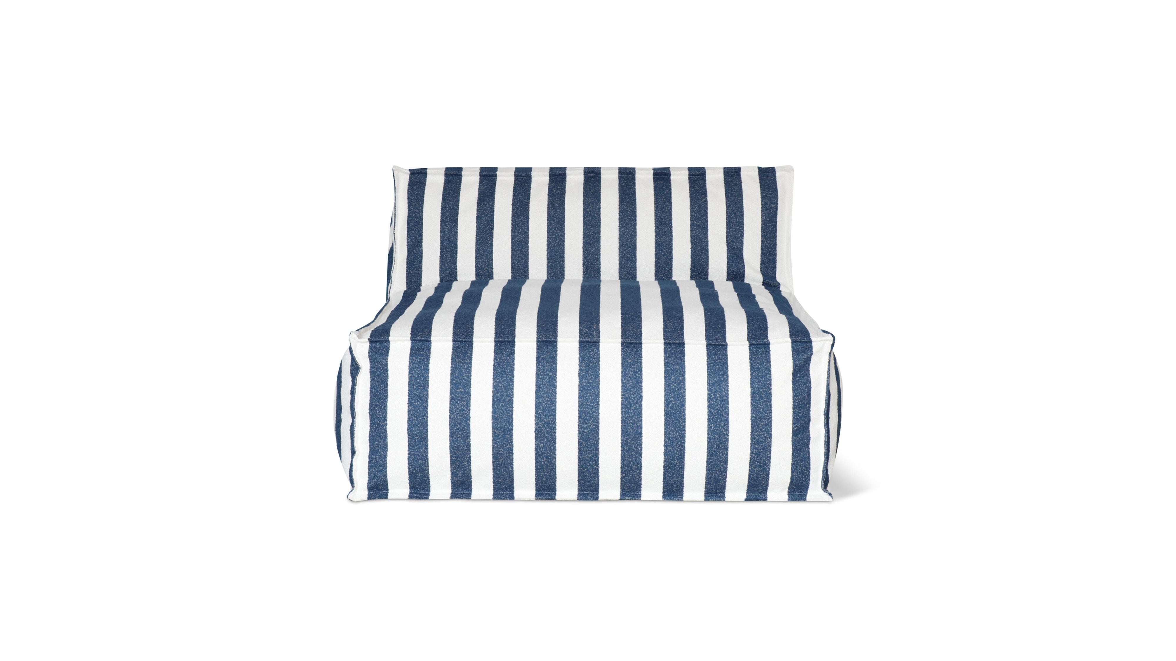 Make Waves Outdoor Loveseat, Ocean Stripe