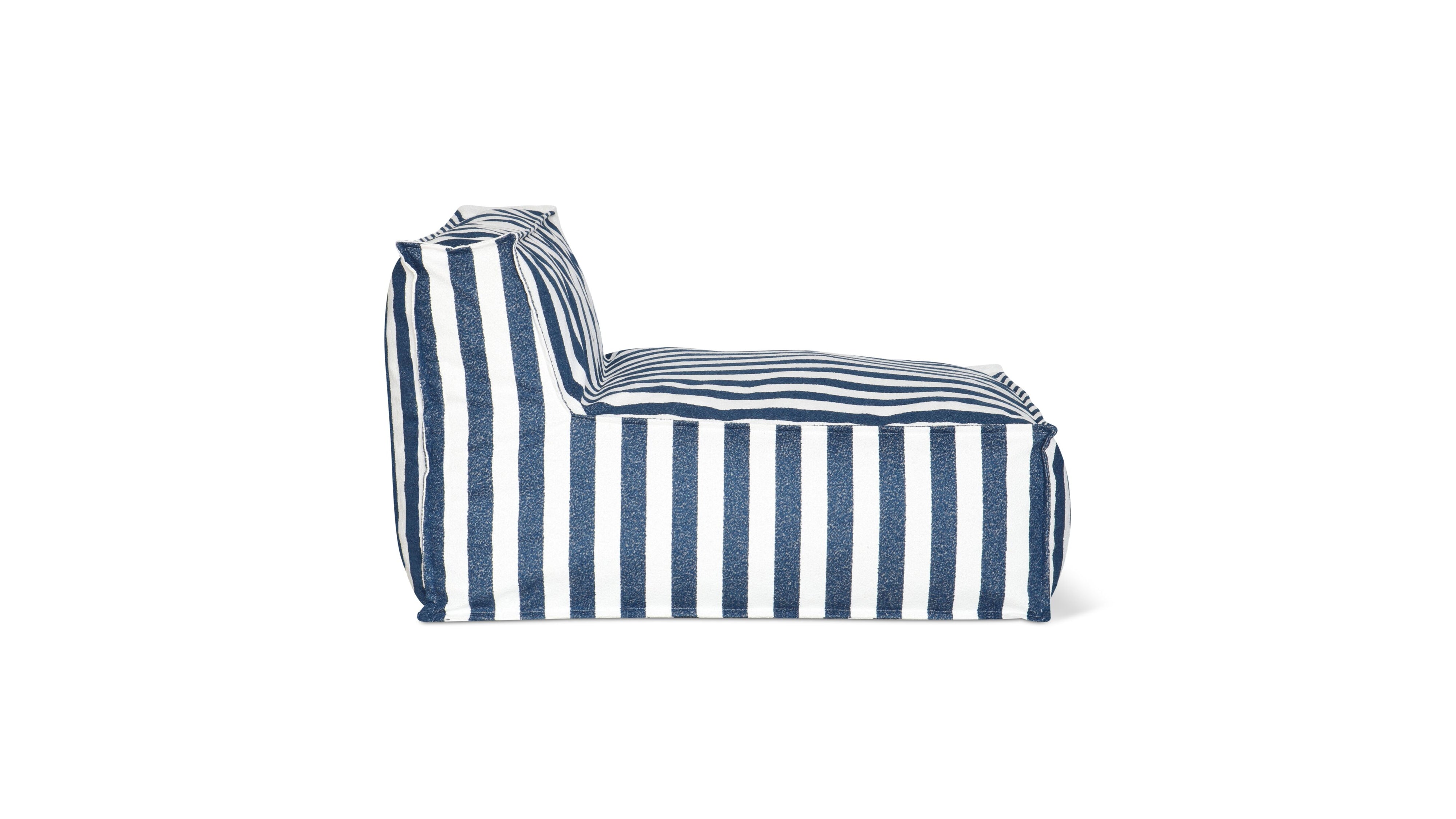 Make Waves Outdoor Loveseat, Ocean Stripe