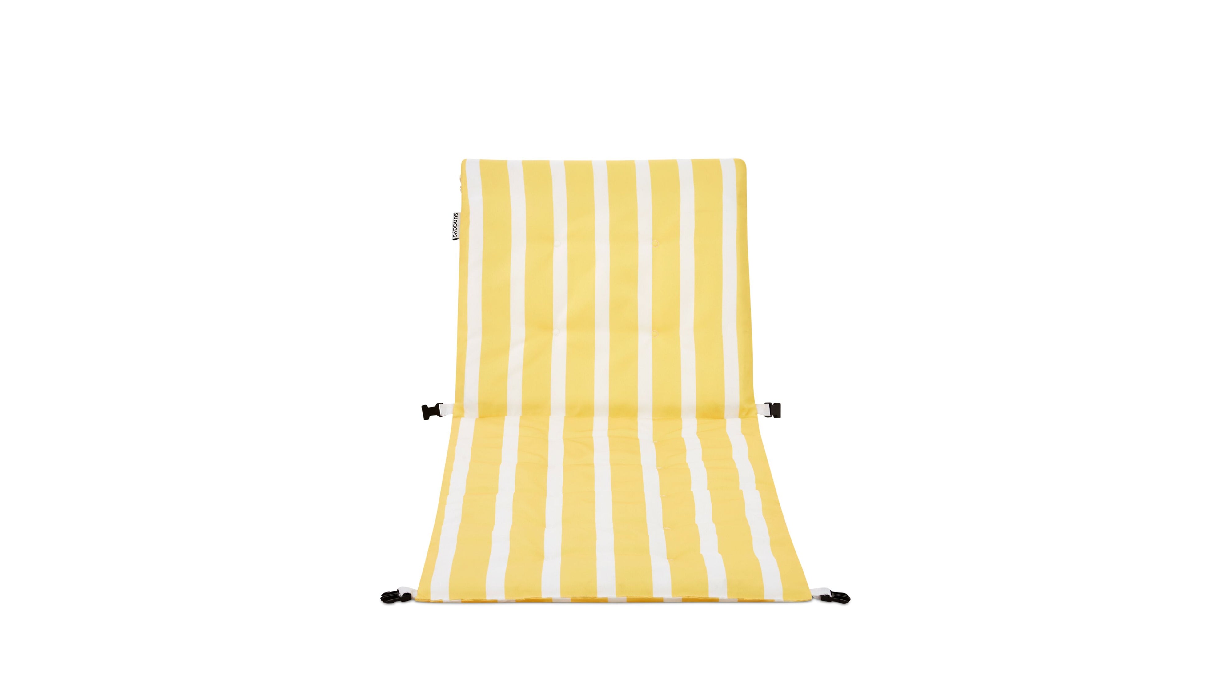 Shore Thing Beach Mat, Lemon Stripe
