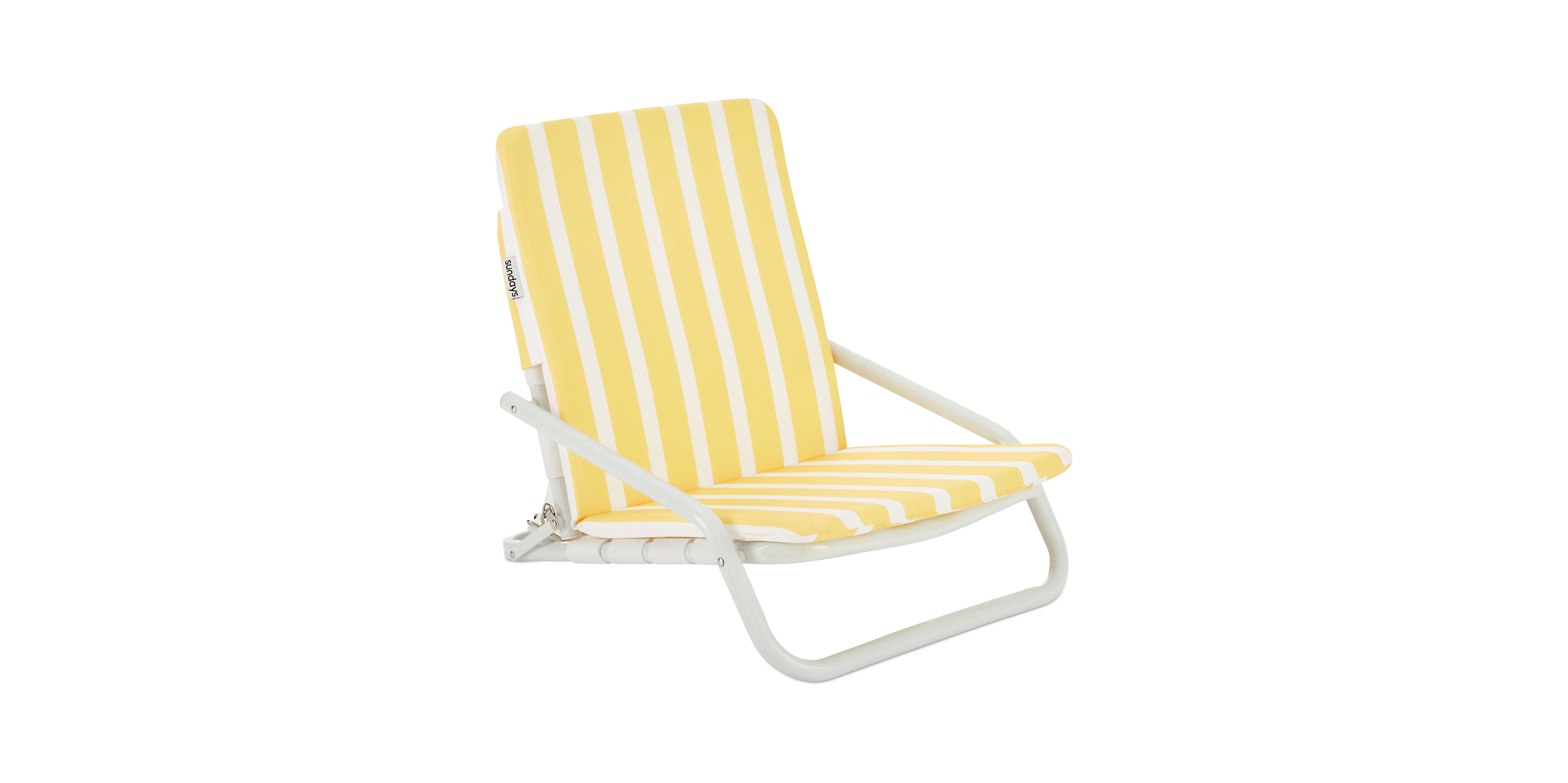 Shore Thing Beach Chair, Lemon Stripe