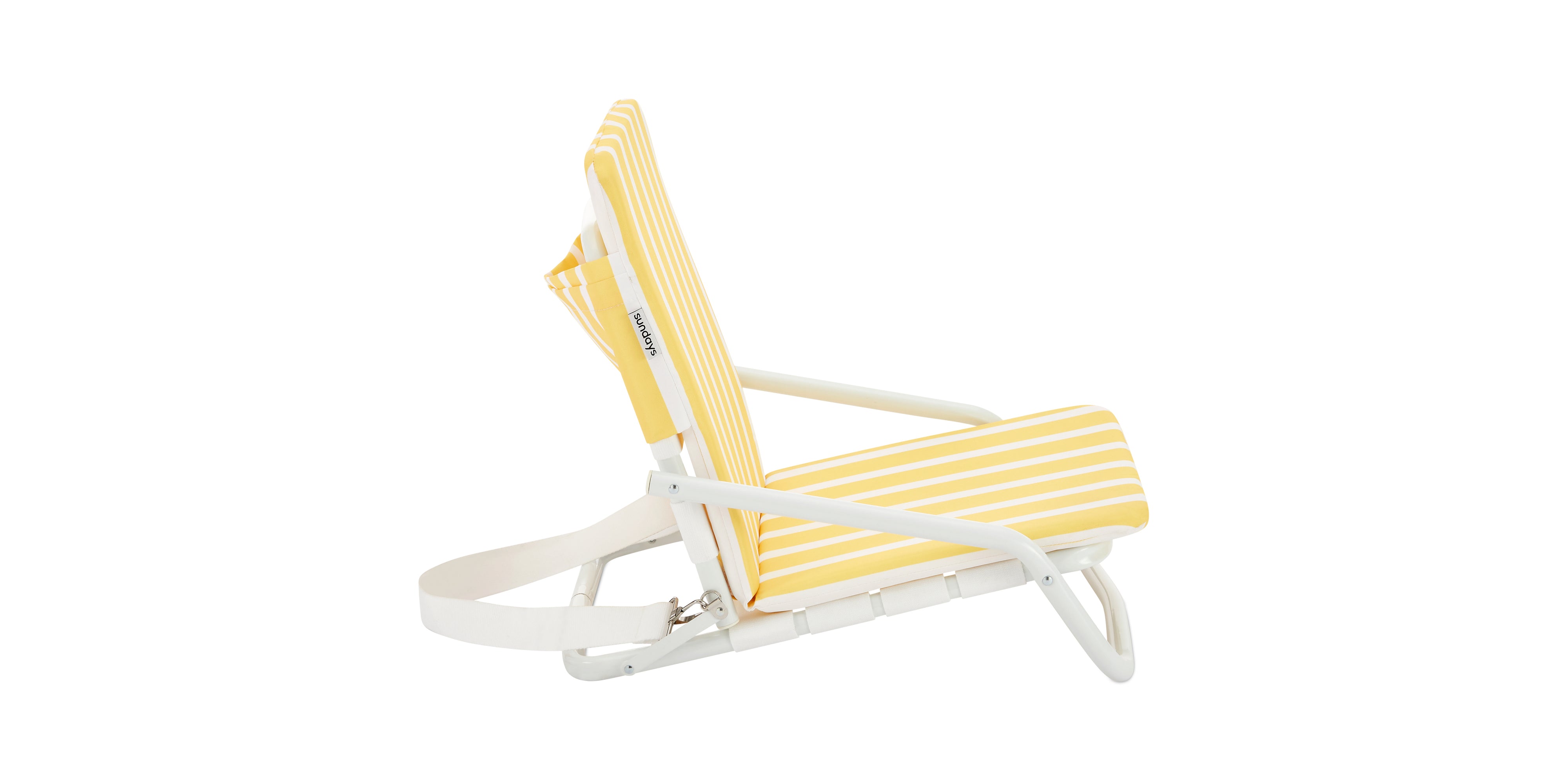 Shore Thing Beach Chair, Lemon Stripe