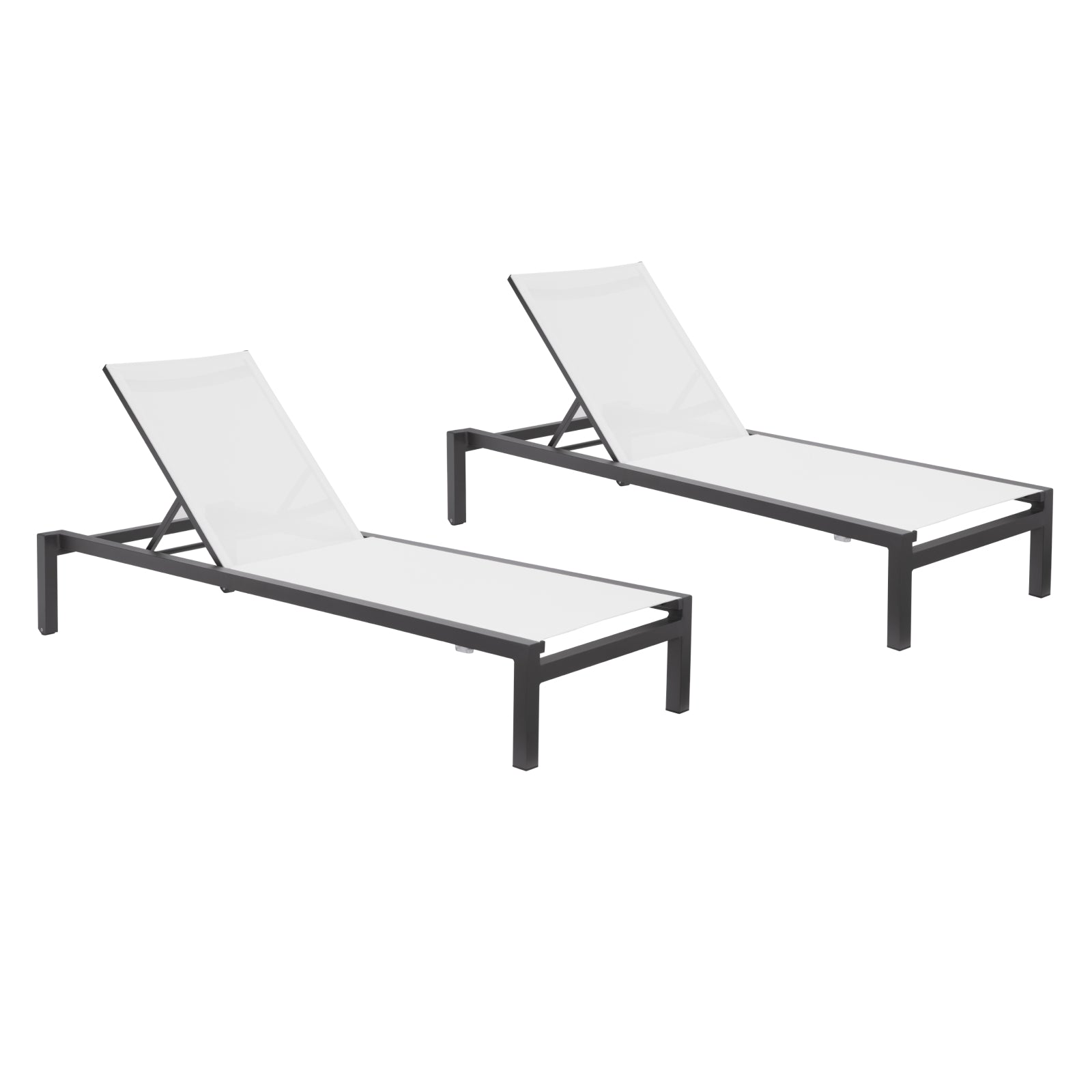 Peaceful Outdoor Lounger (Set of Two), Dove - Image 10