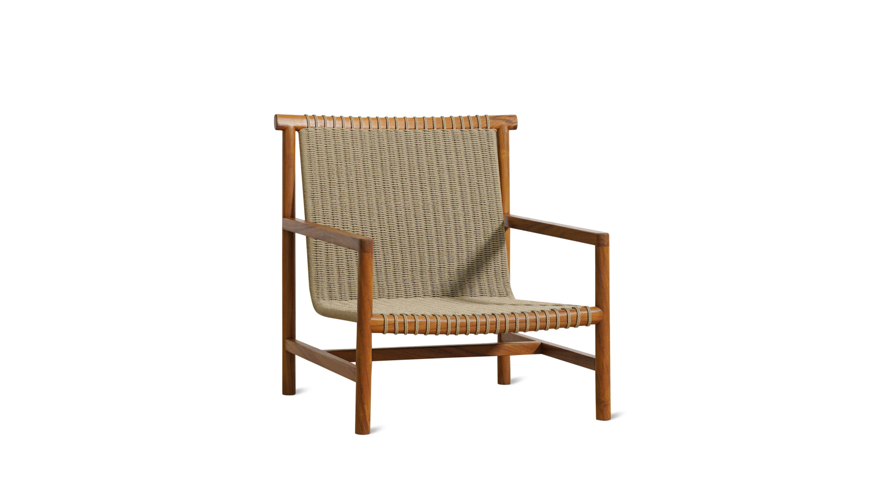 Shoreline Outdoor Lounge Chair, Teak - Image 4