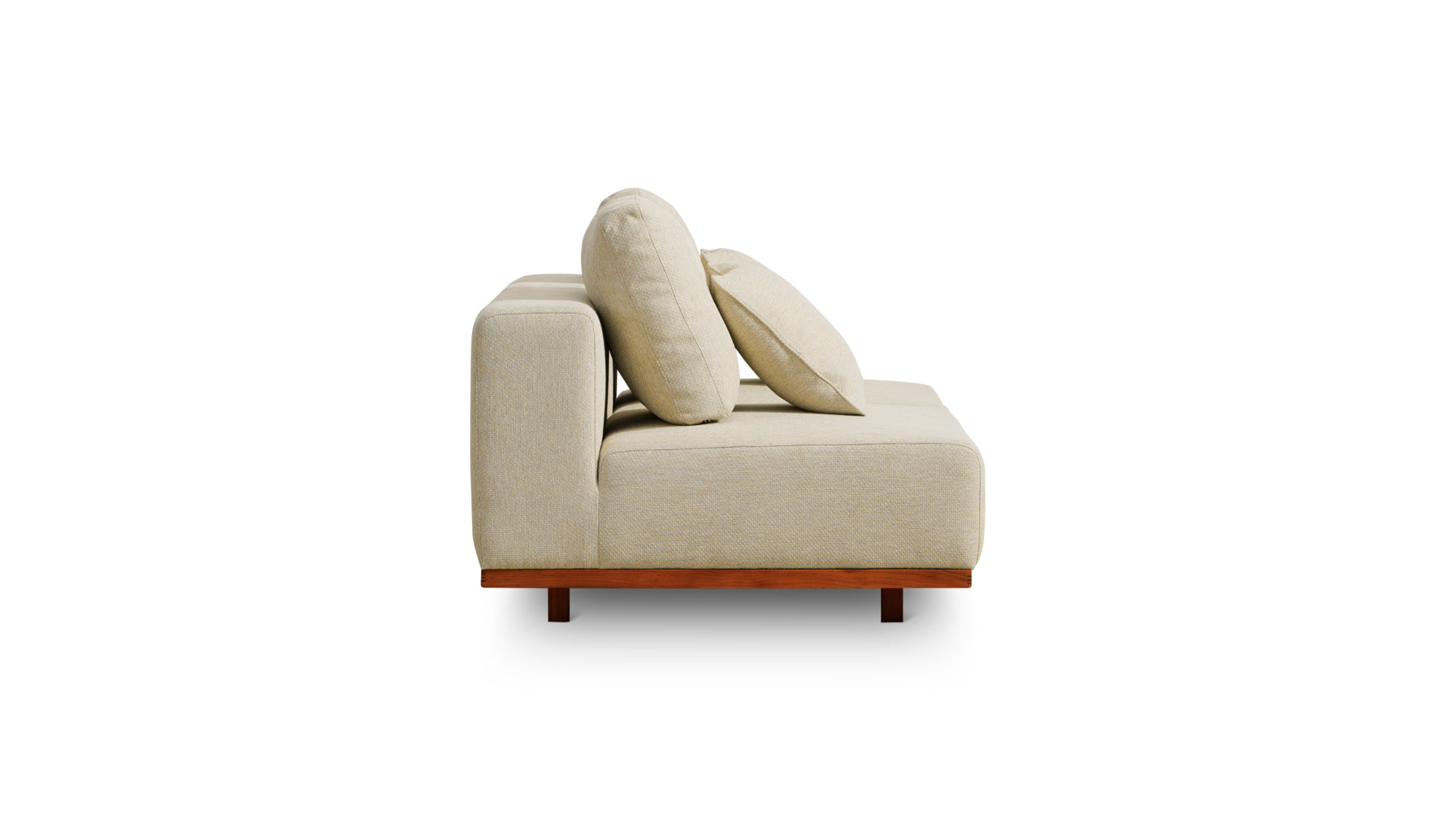 Sunny Days Outdoor Sofa, 2 Seater, Sandy - Image 3